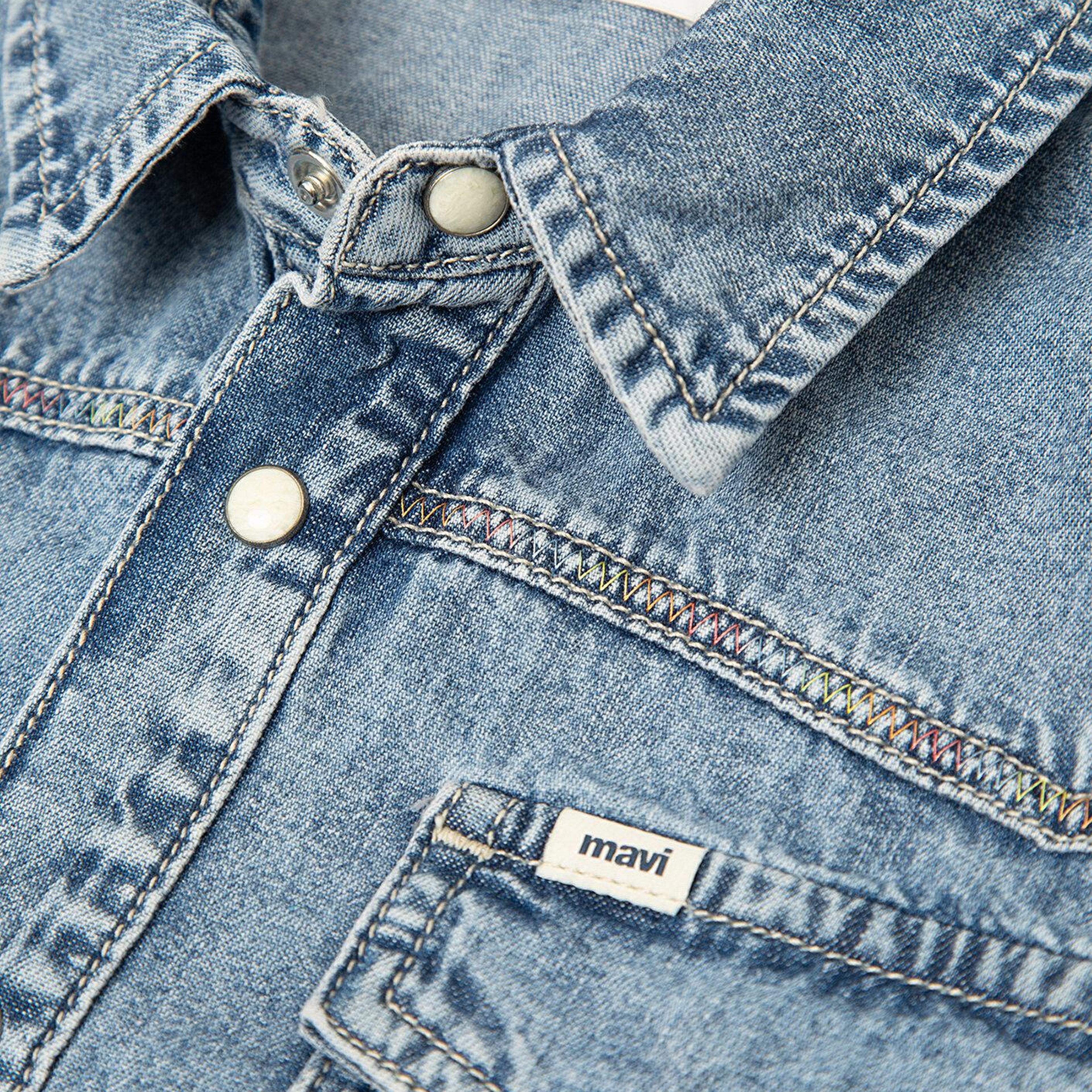 Mavi Simba Mavi Jean Gömlek Regular Fit / Normal Kesim 6217002-A2948
