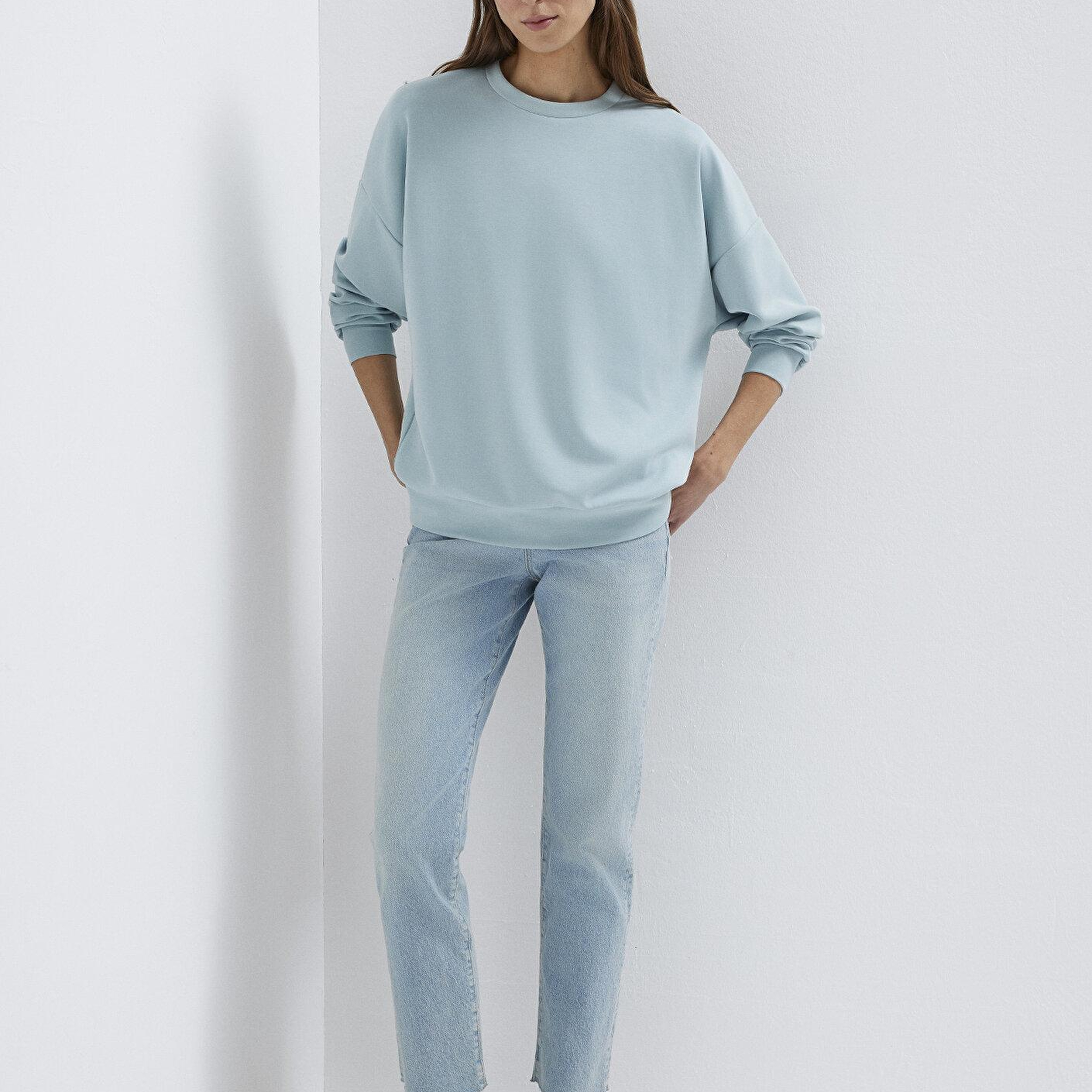 Mavi Soft-Premium Mavi (TENCEL™) Modal Karışımlı Sweatshirt 168837-70809