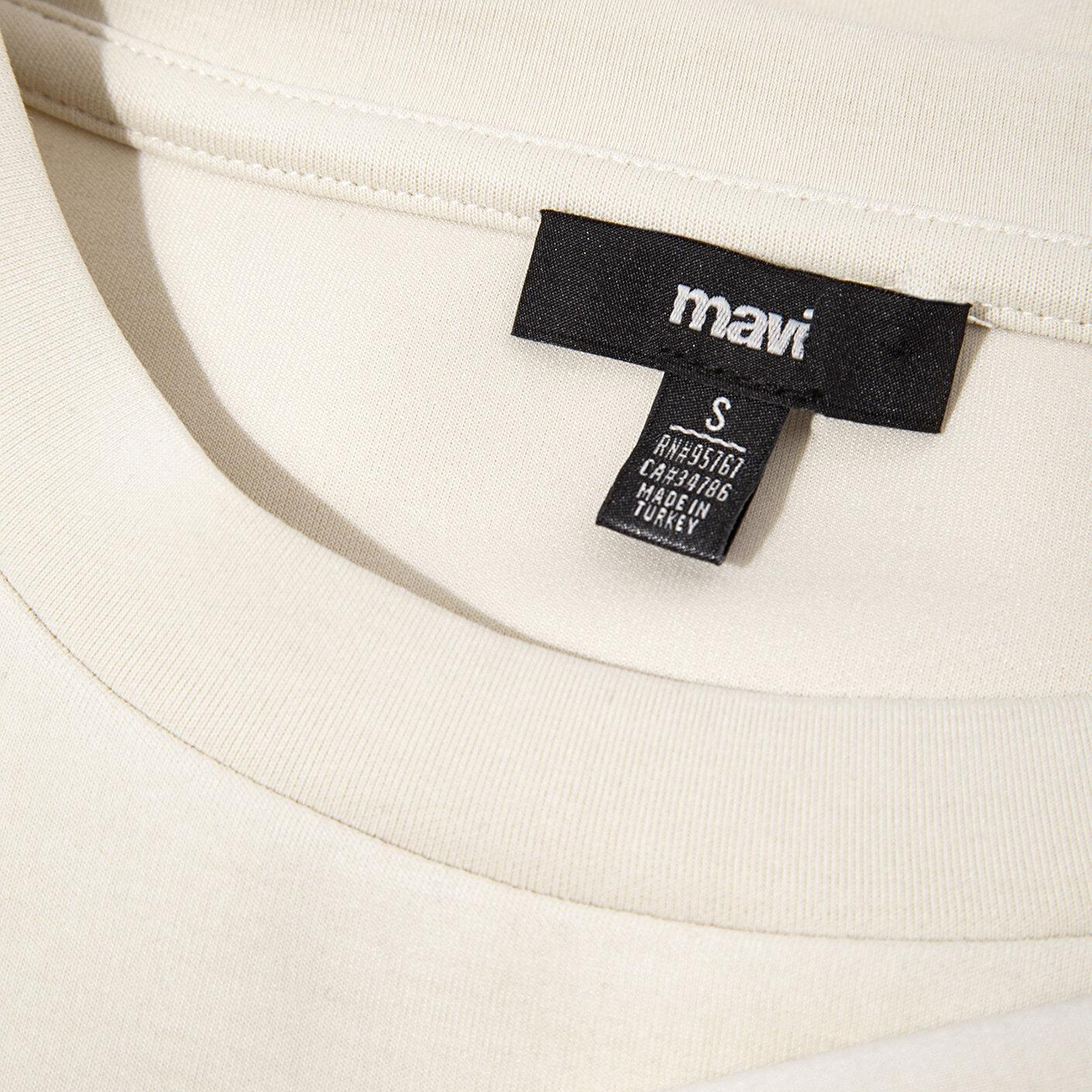 Mavi Soft-Premium Ekru (TENCEL™) Modal Karışımlı Sweatshirt 168837-70065