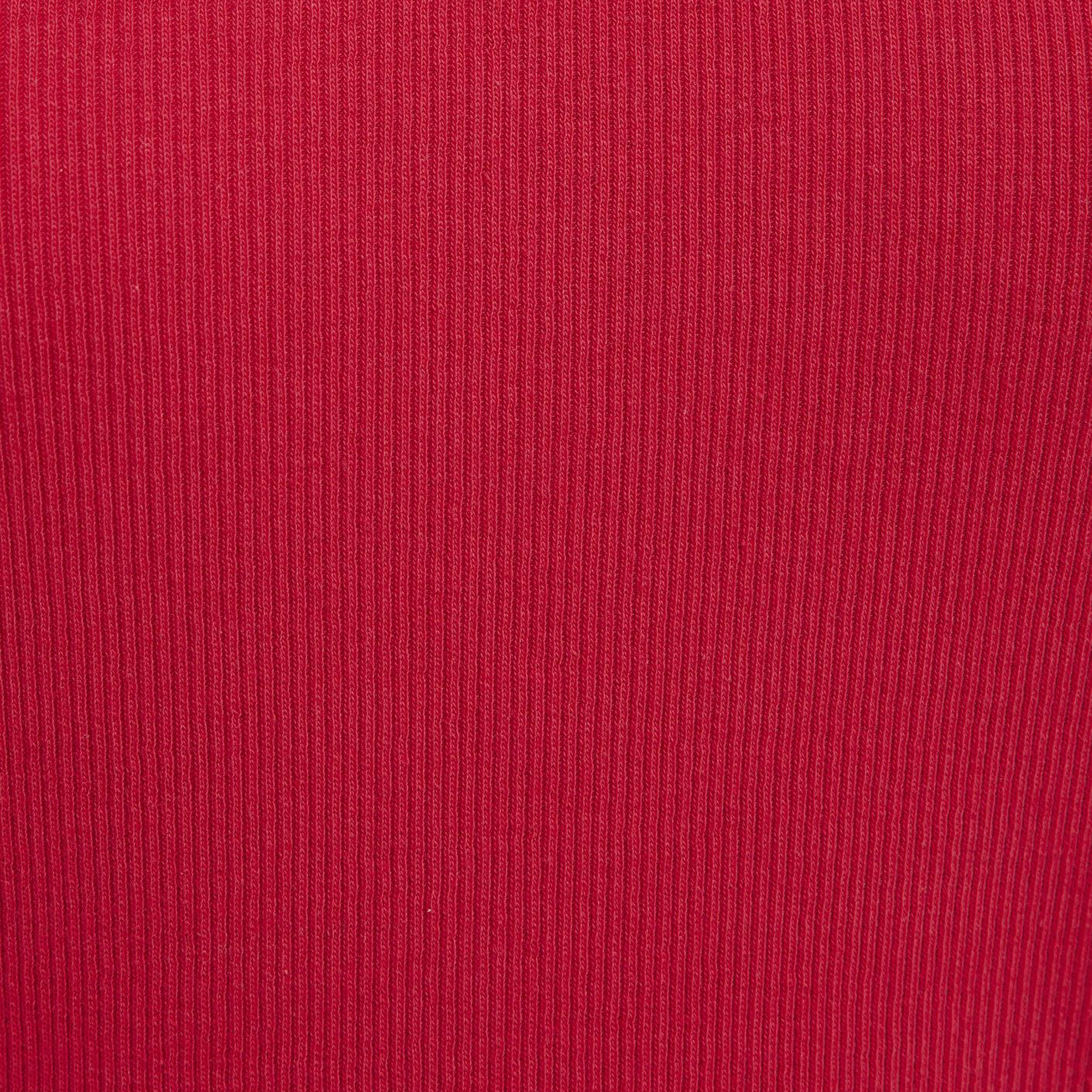 Mavi Yaka Detaylı Kırmızı Polo Tişört Fitted / Vücuda Oturan Kesim 1613776-70477