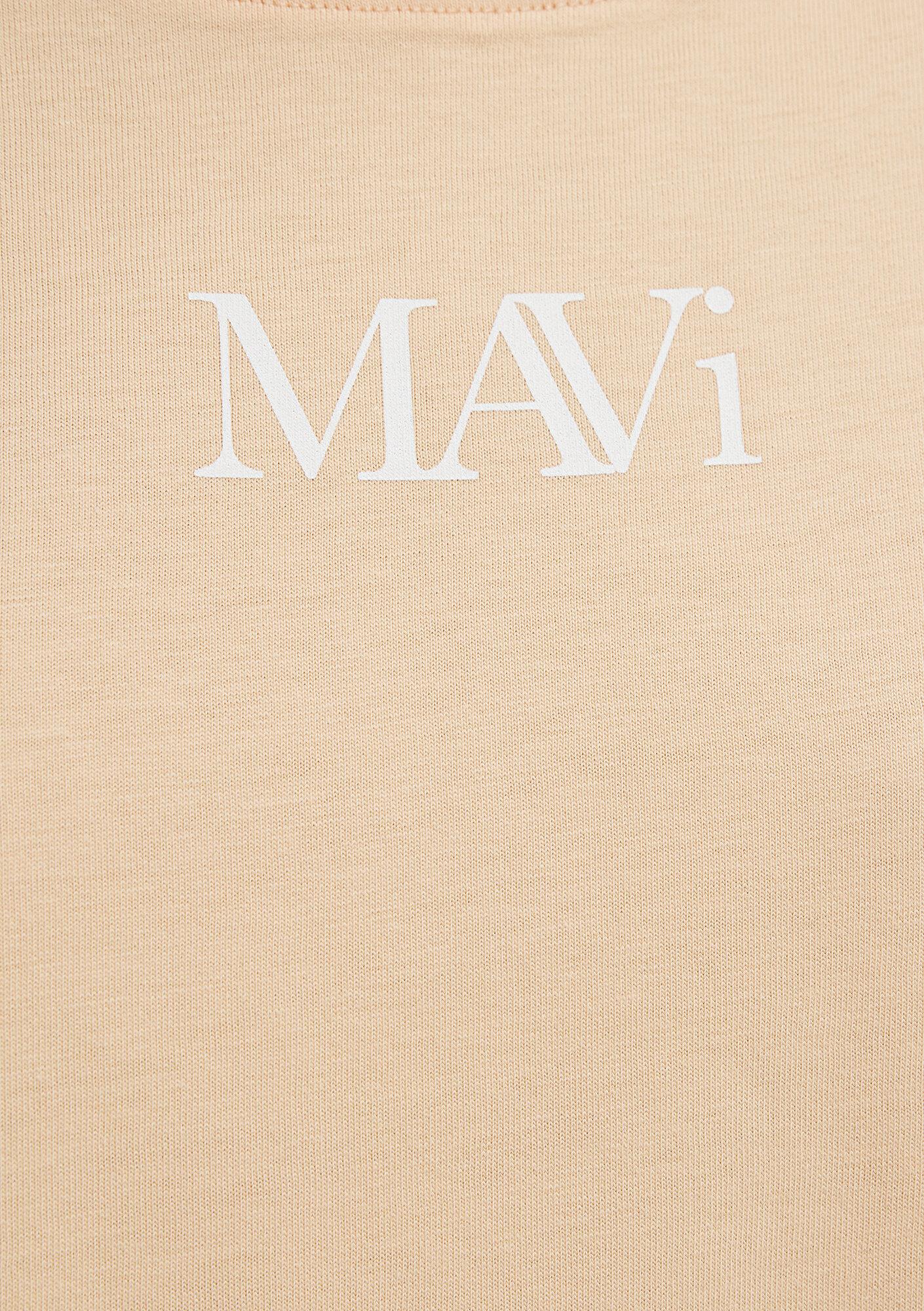 Mavi Mavi Logo Baskılı Turuncu Tişört Oversize / Geniş Kesim 1611593-71220