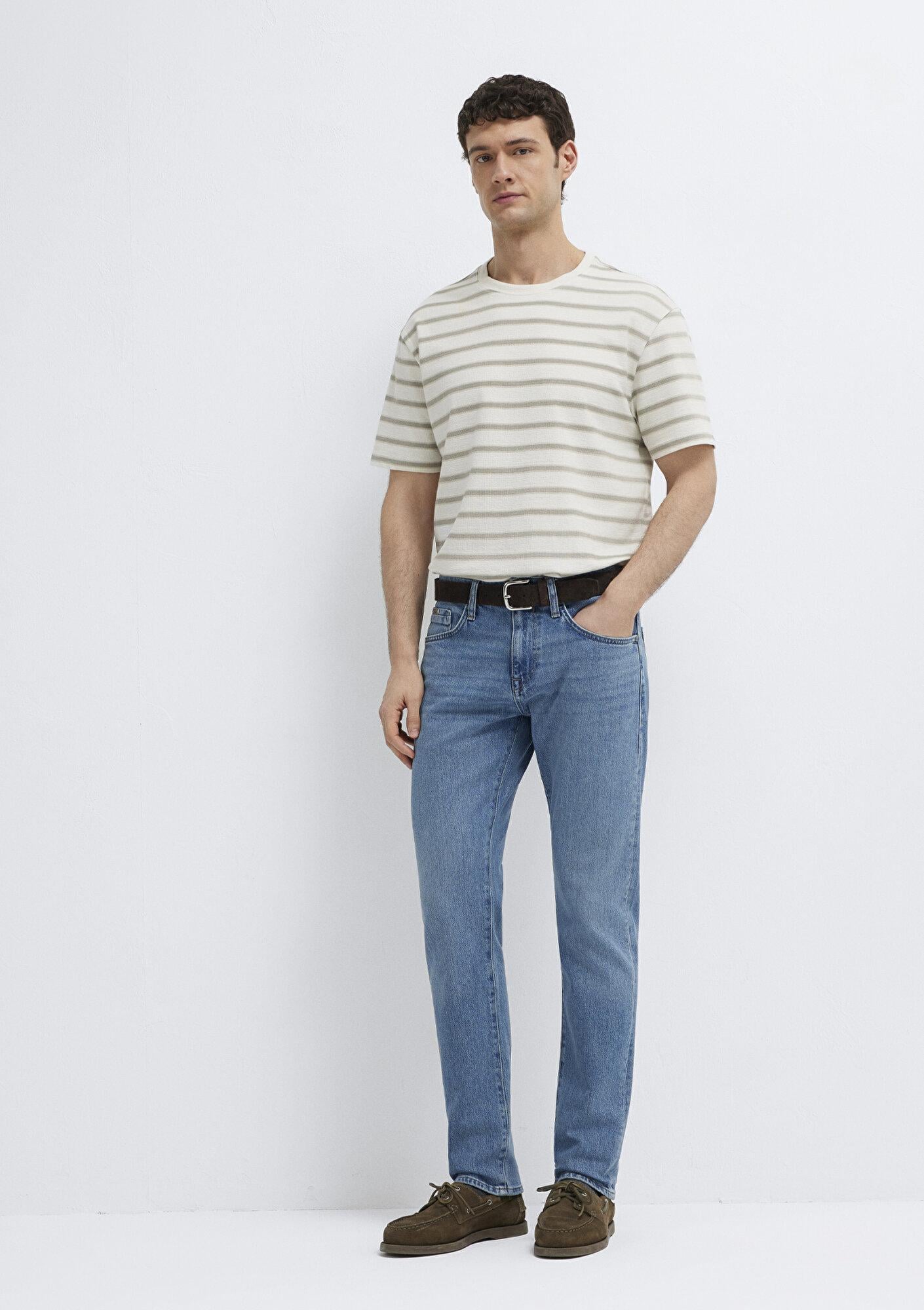Mavi Jake Premium Blue Puslu Açık Mavi Jean Pantolon 0042283030