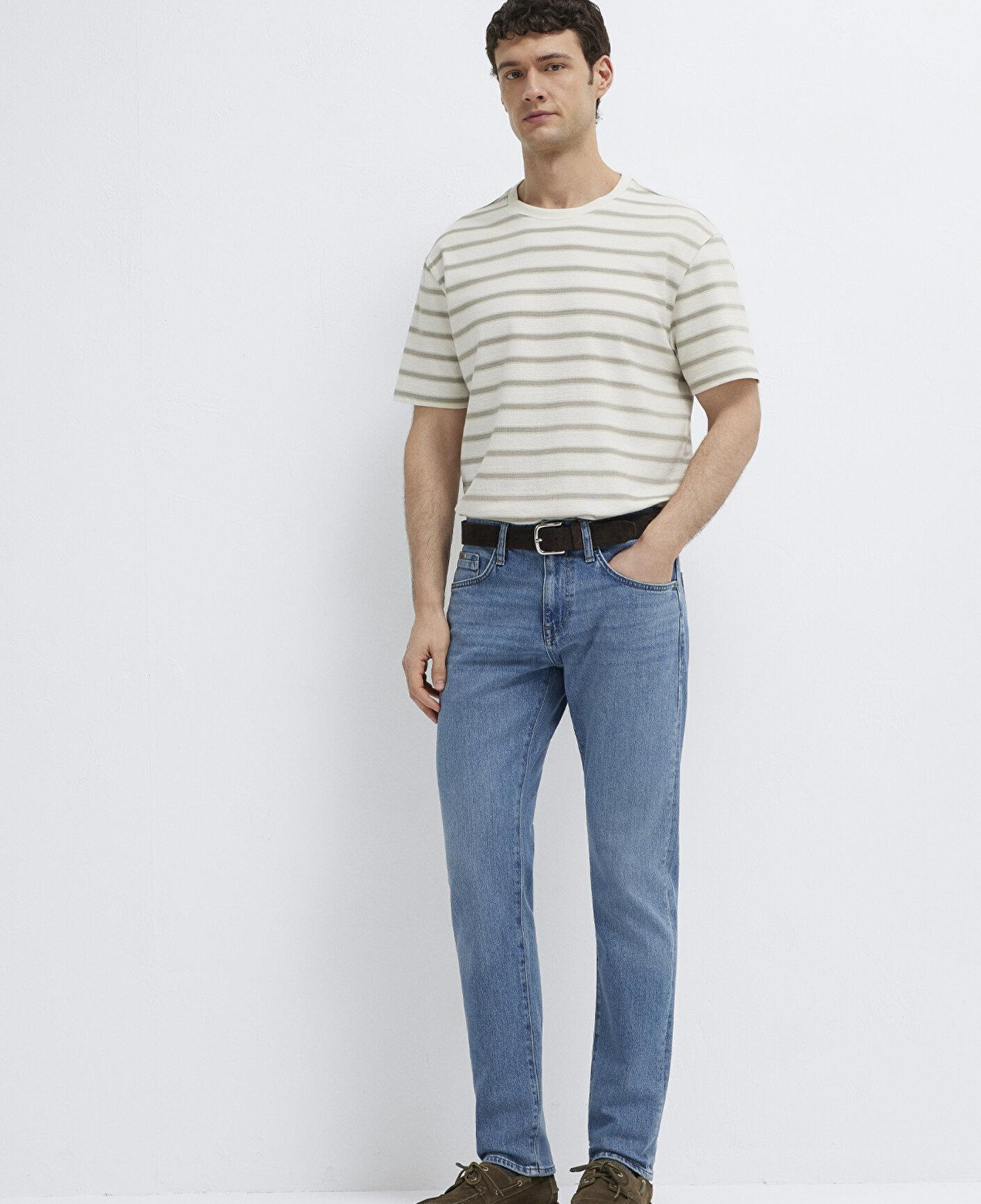Mavi Jake Premium Blue Puslu Açık Mavi Jean Pantolon 0042283030