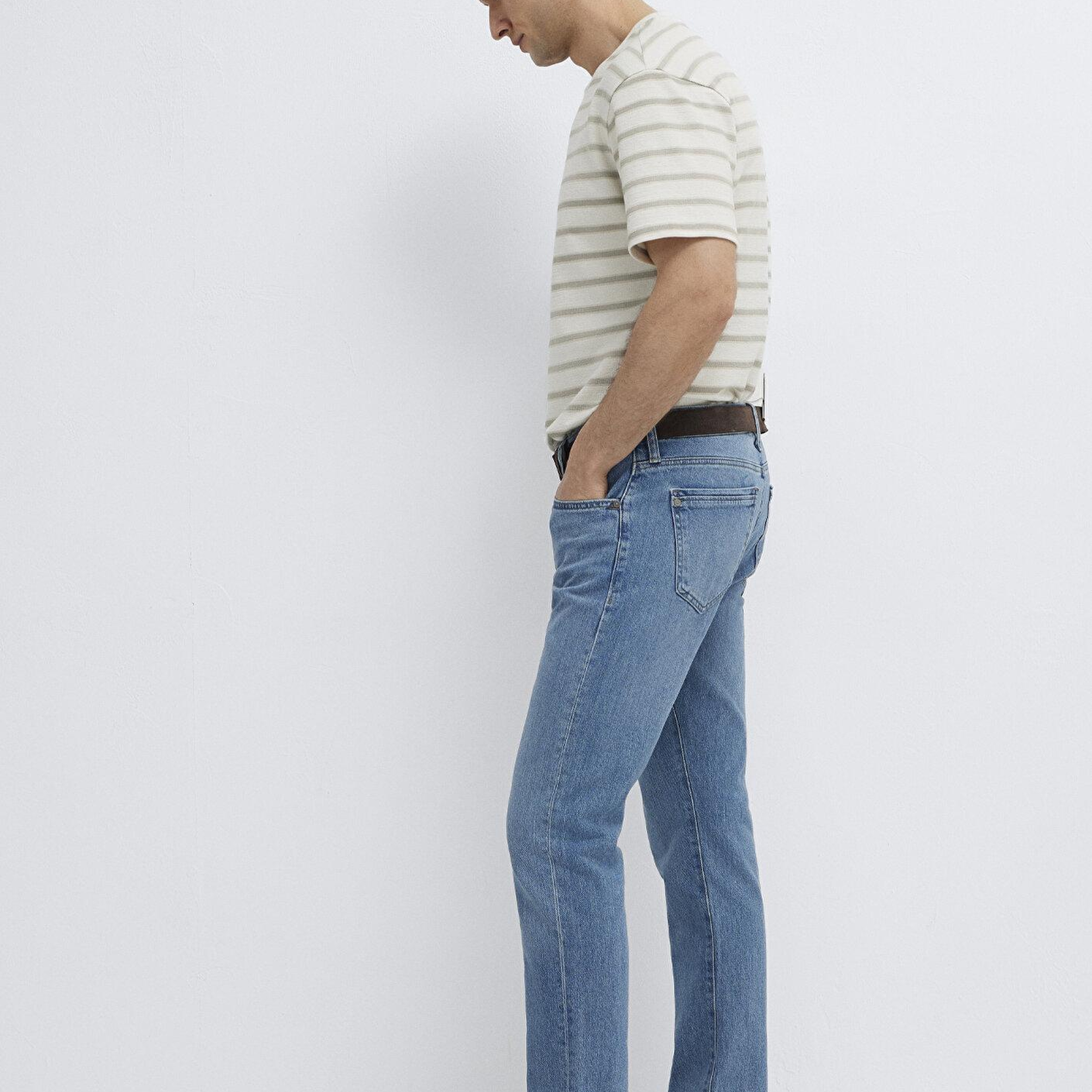 Mavi Jake Premium Blue Puslu Açık Mavi Jean Pantolon 0042283030