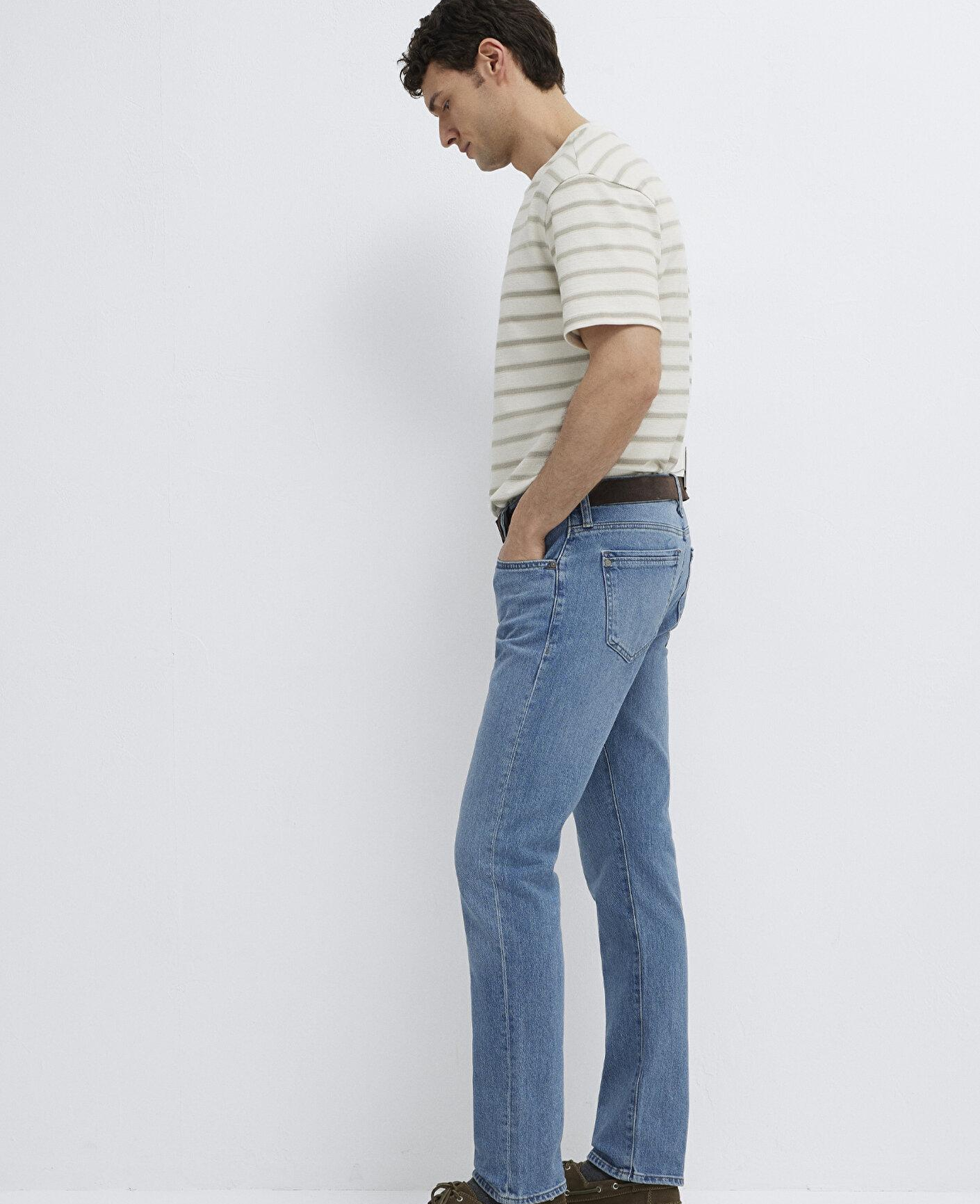 Mavi Jake Premium Blue Puslu Açık Mavi Jean Pantolon 0042283030