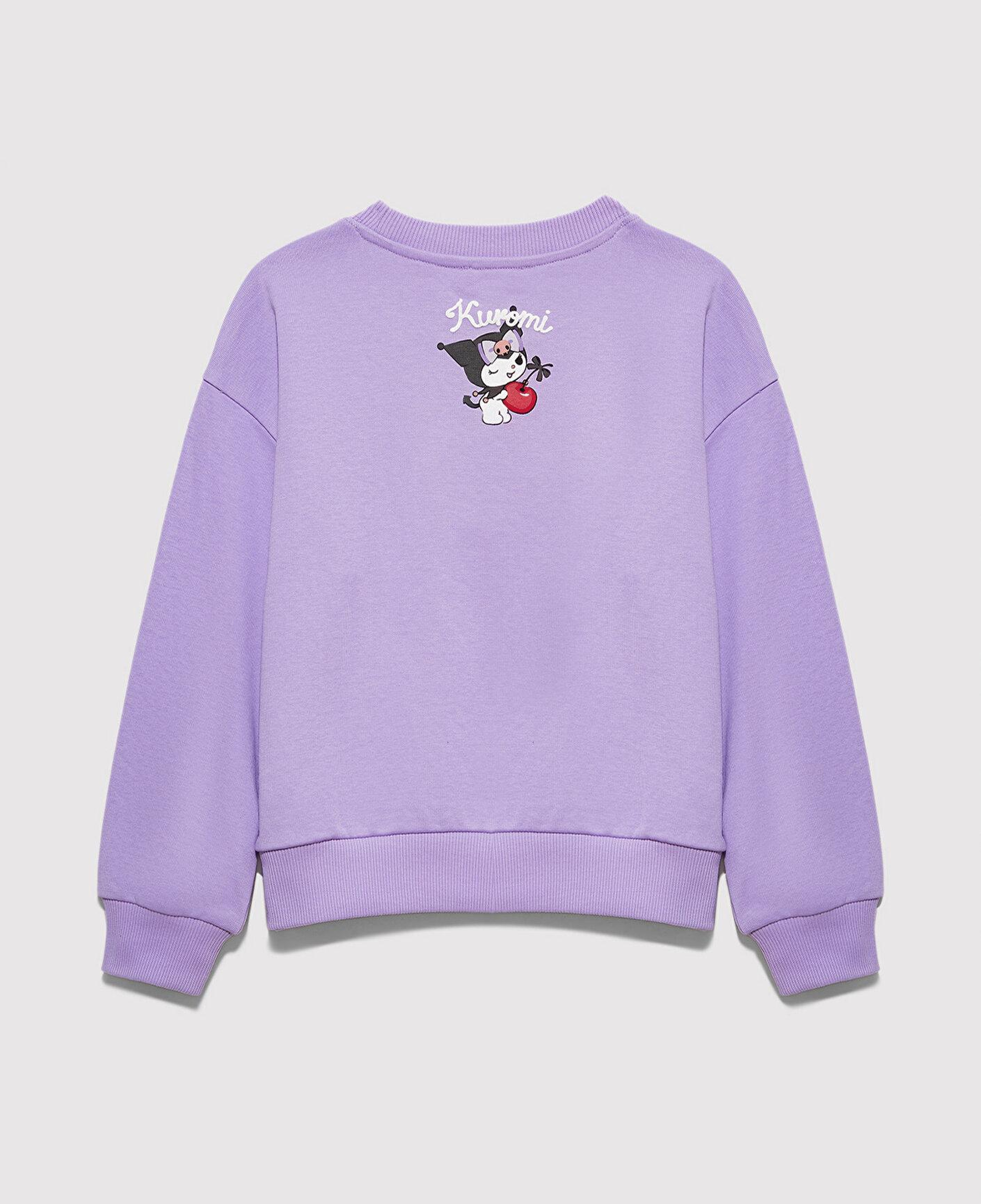 Mavi Kuromi Baskılı Mor Sweatshirt 7S10183-70519