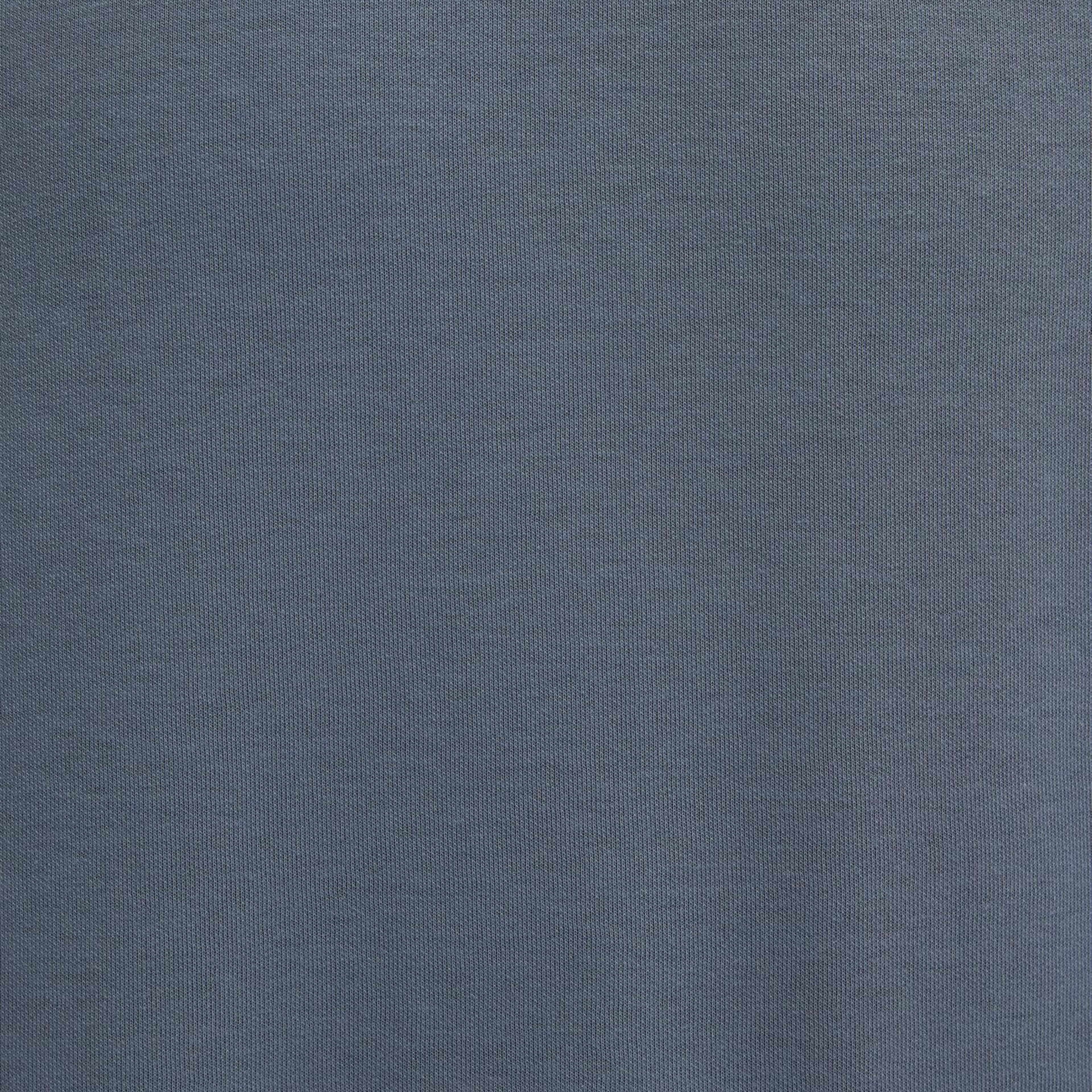Mavi Bisiklet Yaka Mavi Tişört Loose Fit / Bol Rahat Kesim 0611614-80776