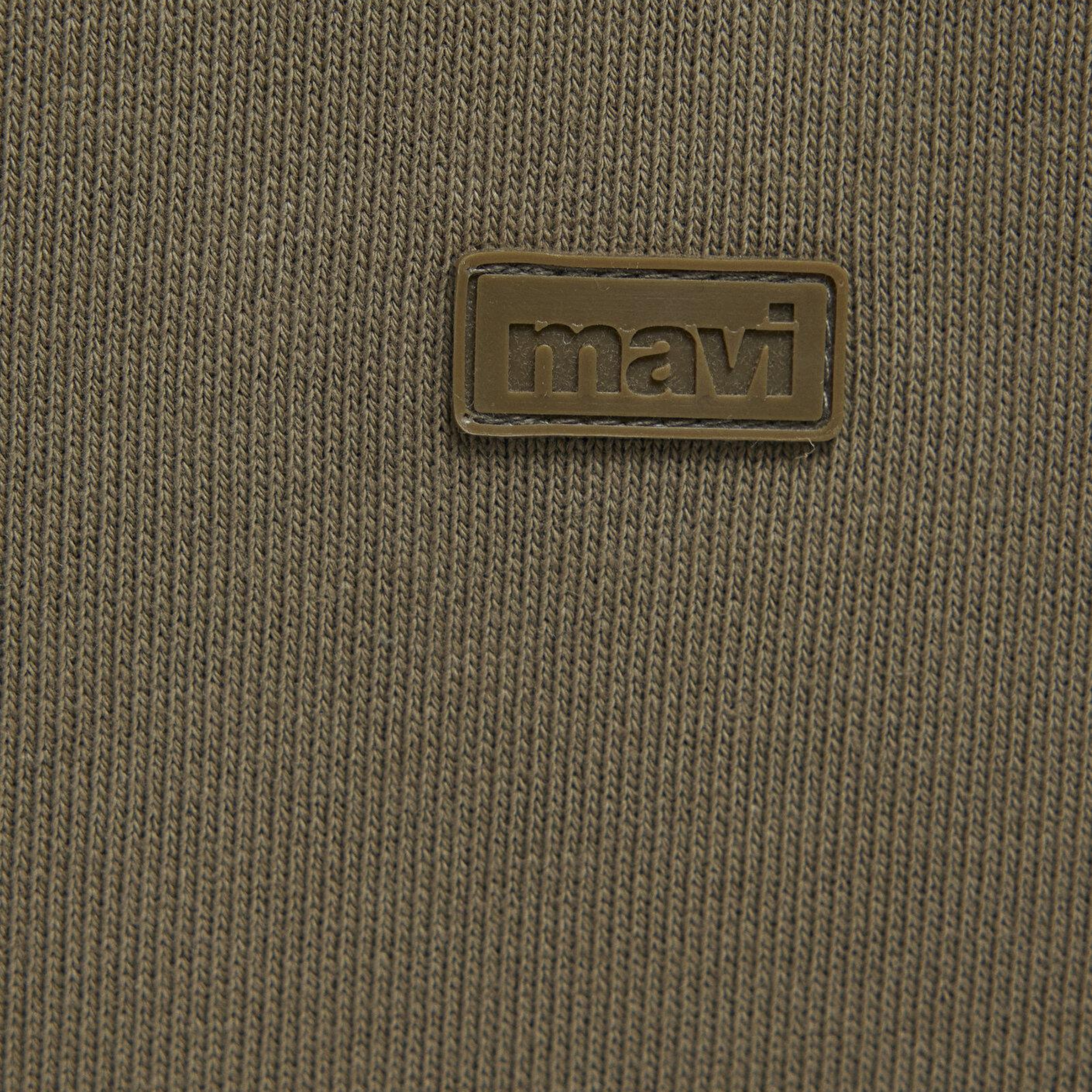 Mavi Kapüşonlu Haki Sweatshirt 0S10416-71564