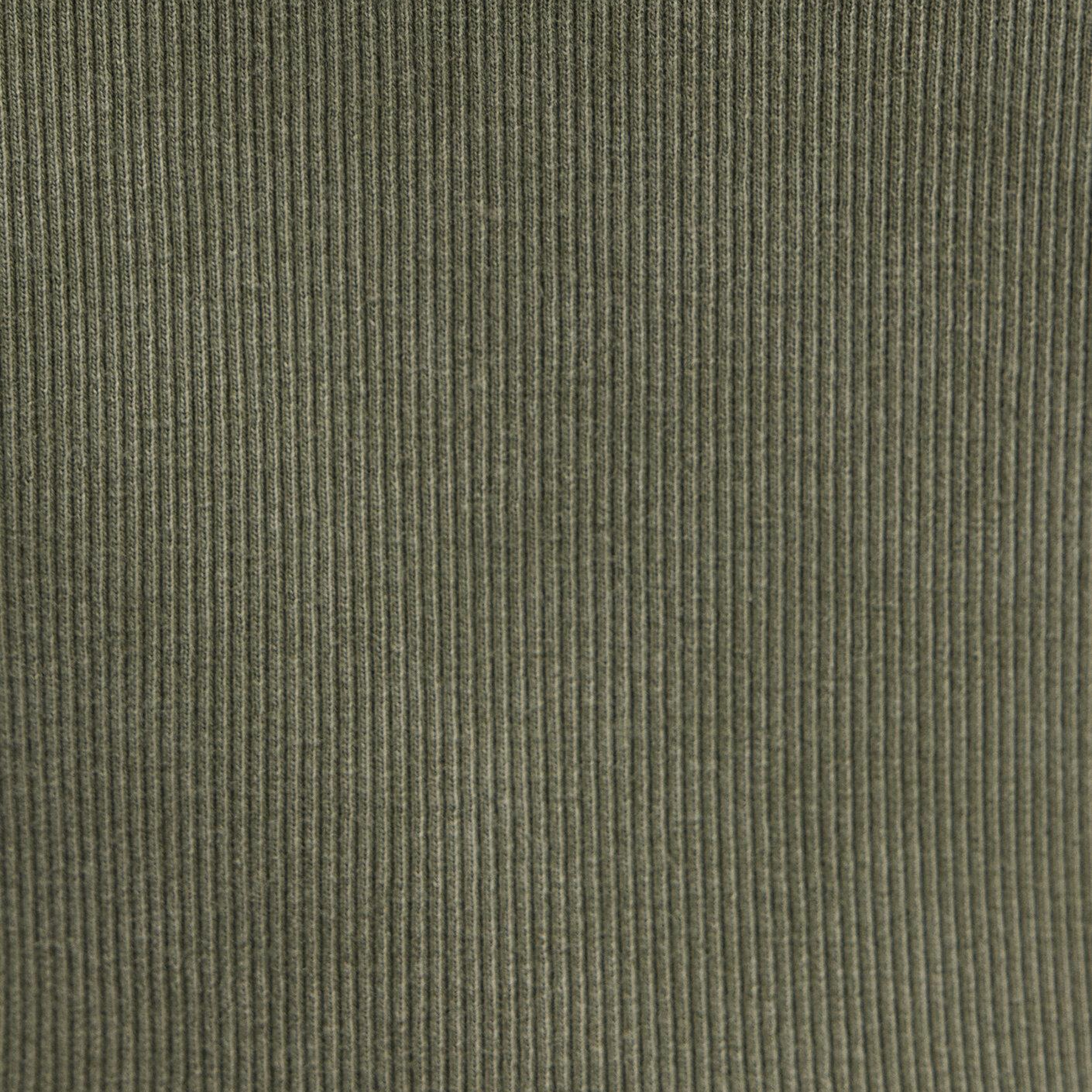 Mavi Yarı Düğmeli Uzun Kollu Haki Tişört Slim Fit / Dar Kesim 1613750-80769