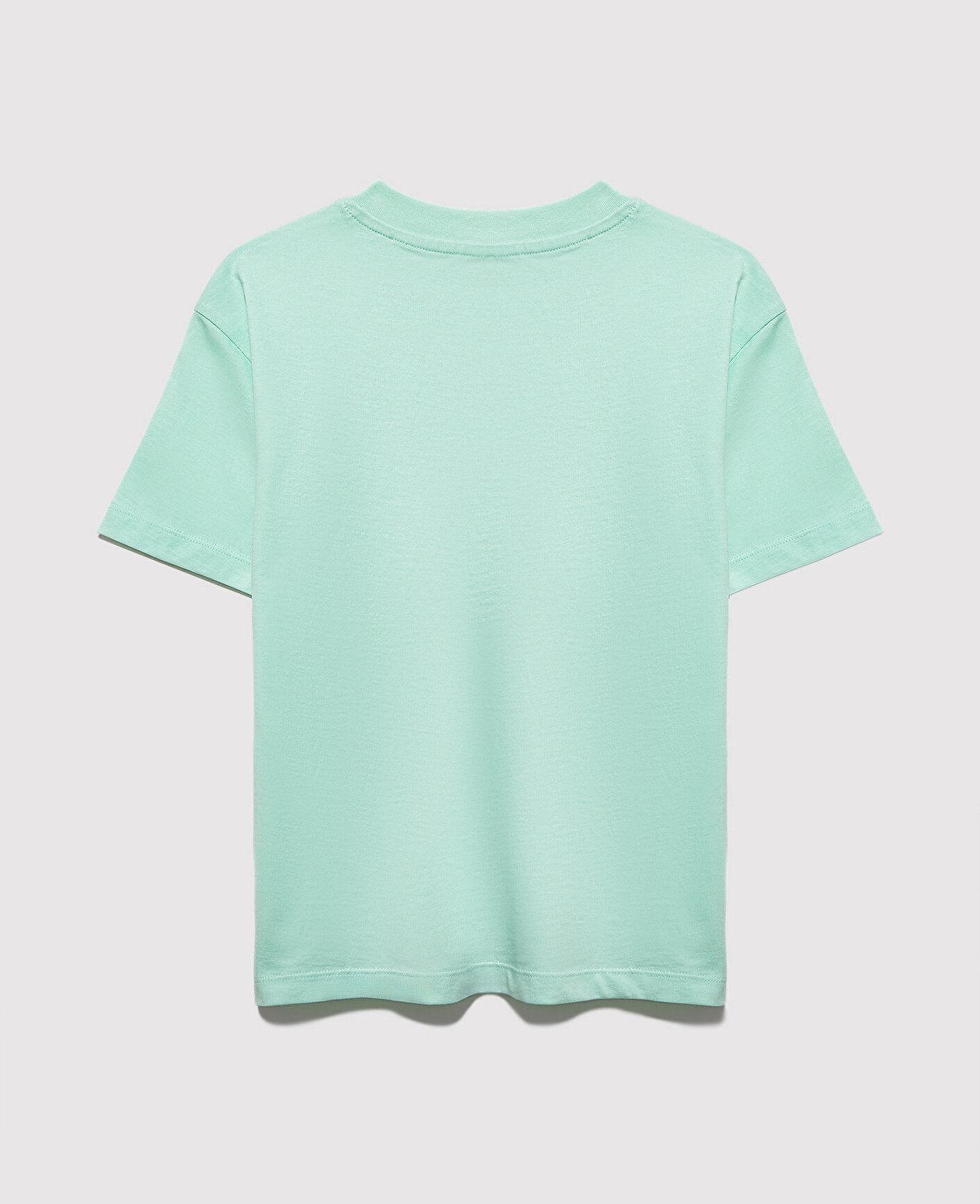 Mavi Mavi Logo Baskılı Yeşil Tişört Loose Fit / Bol Rahat Kesim 7610386-71643