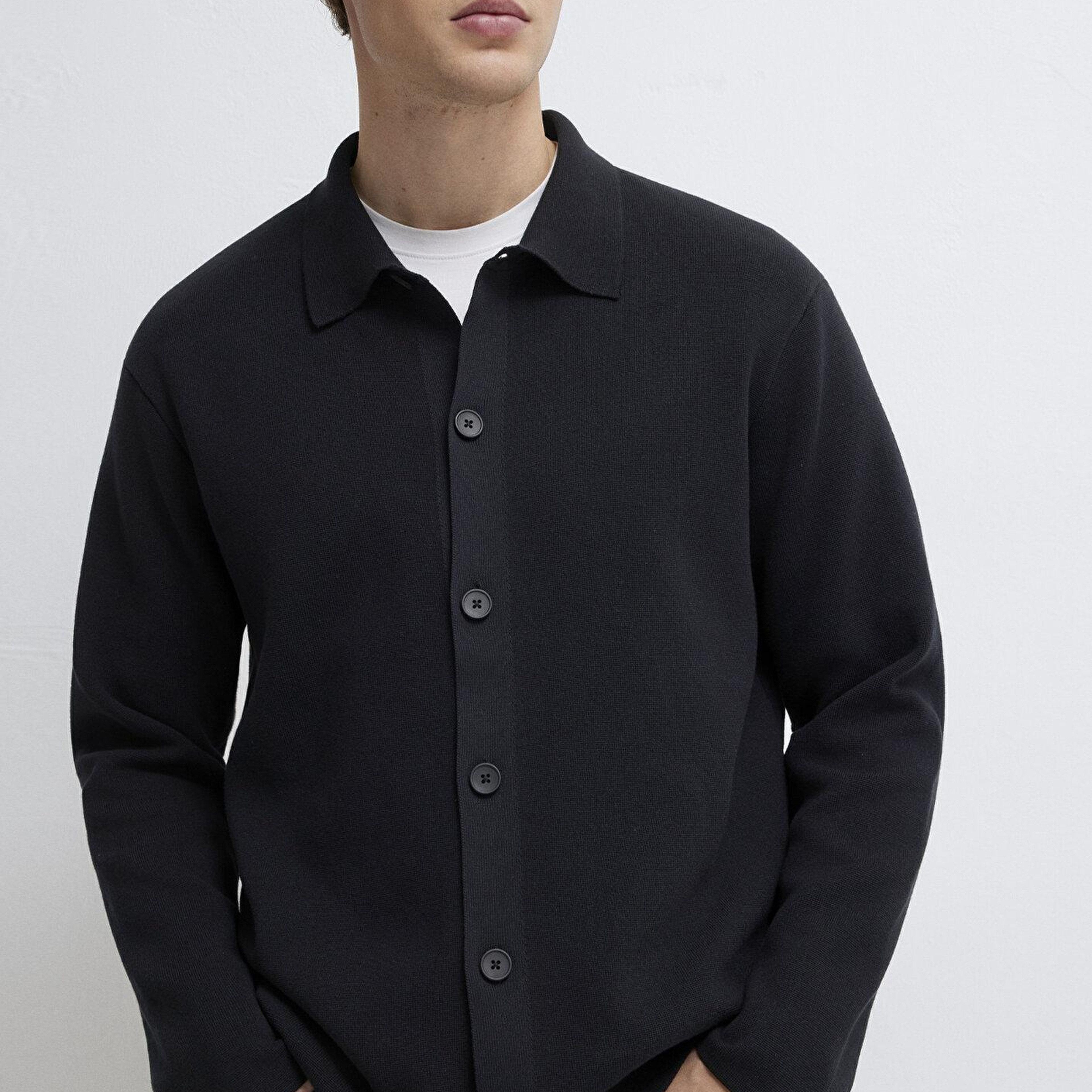 Mavi Mavi Black Siyah Hırka Regular Fit / Normal Kesim 0710393-900