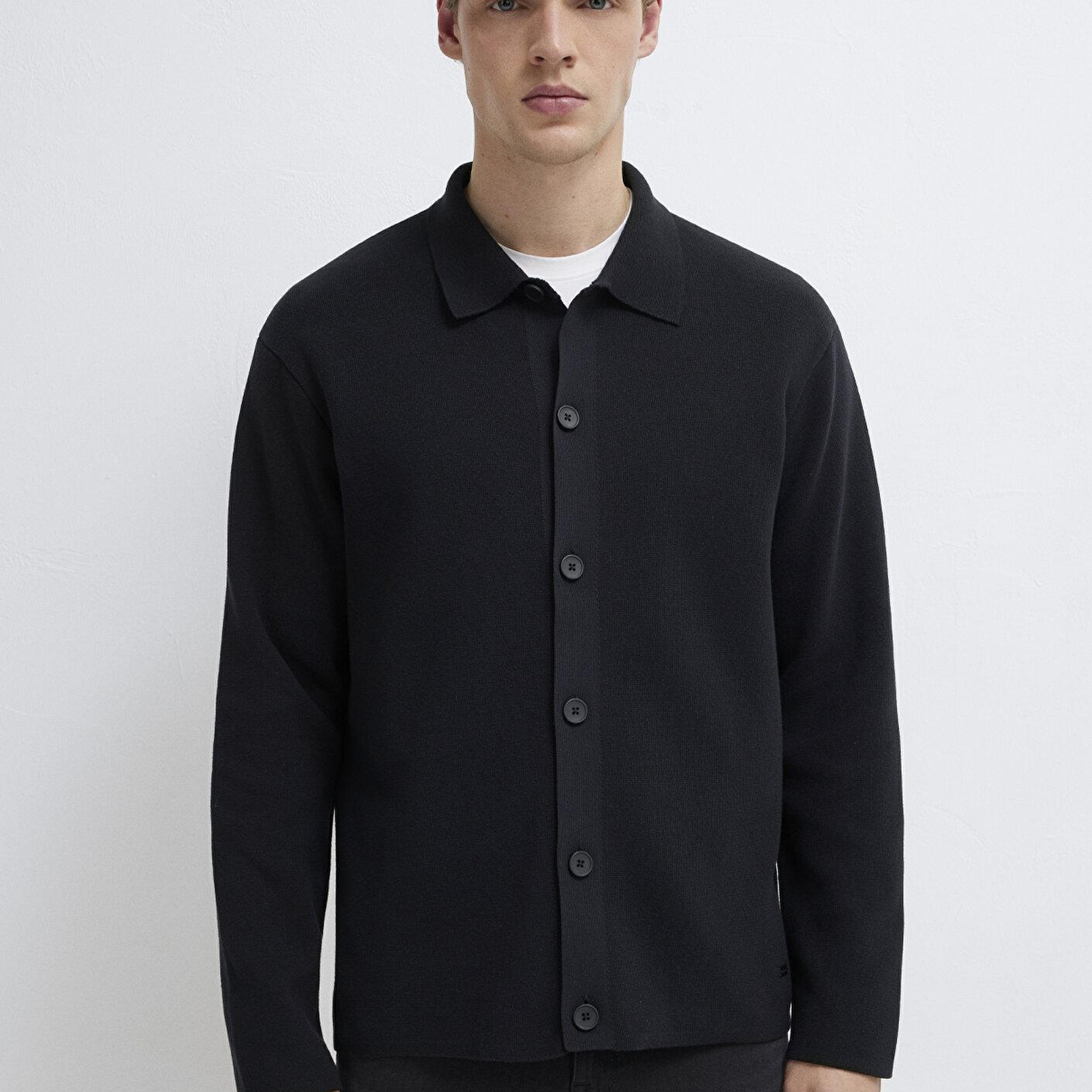 Mavi Mavi Black Siyah Hırka Regular Fit / Normal Kesim 0710393-900