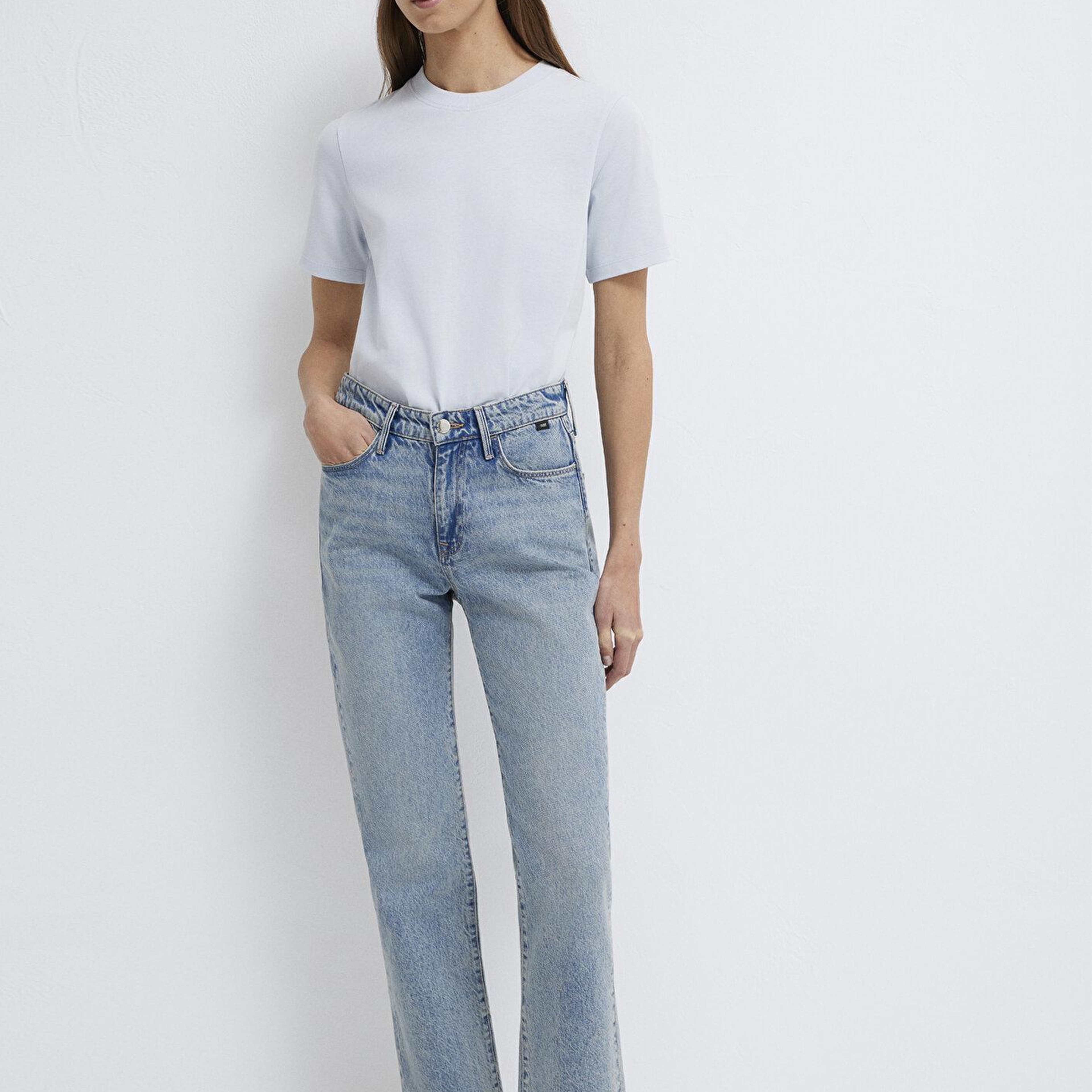 Mavi Mavi Basic Tişört Slim Fit / Dar Kesim 1613788-89201