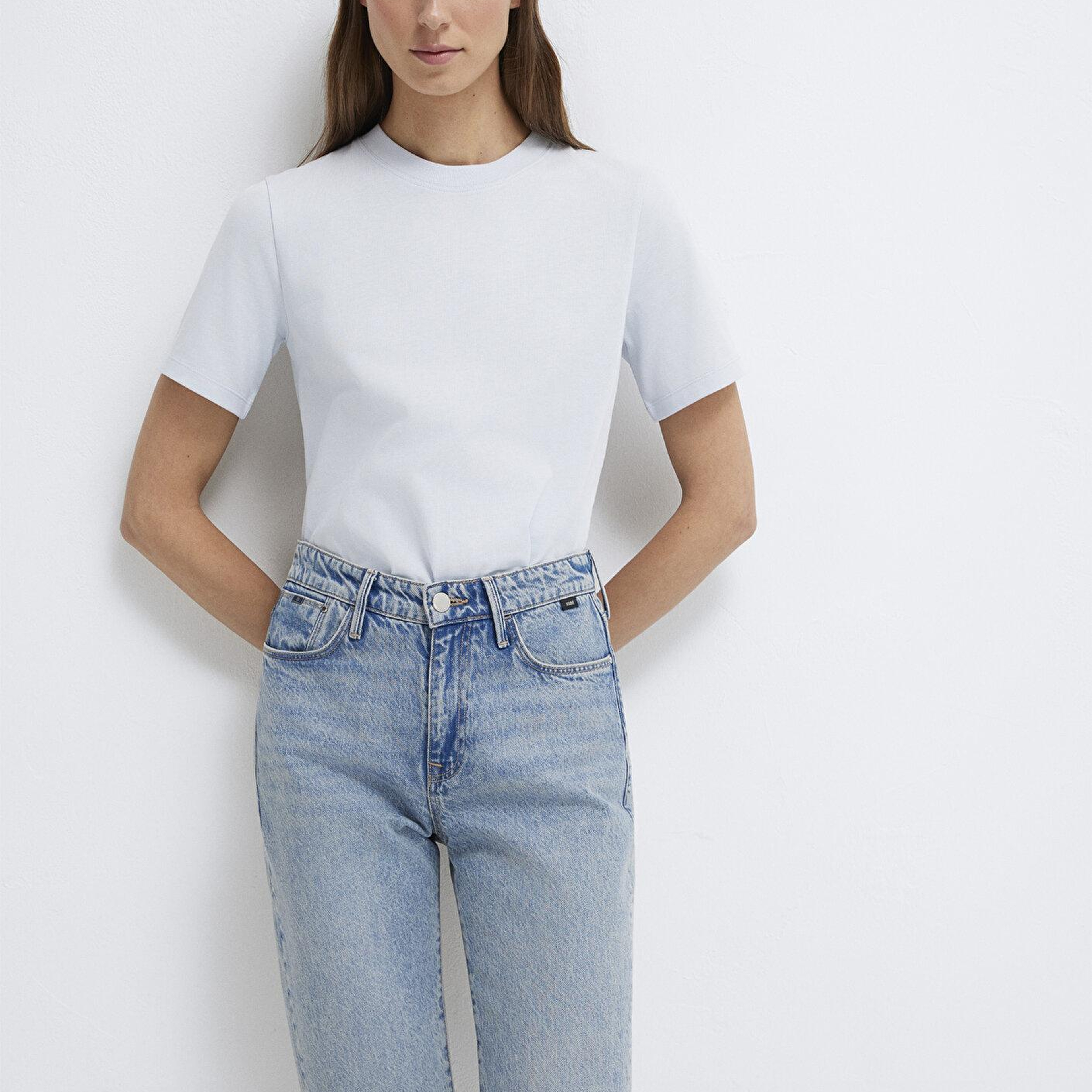 Mavi Mavi Basic Tişört Slim Fit / Dar Kesim 1613788-89201