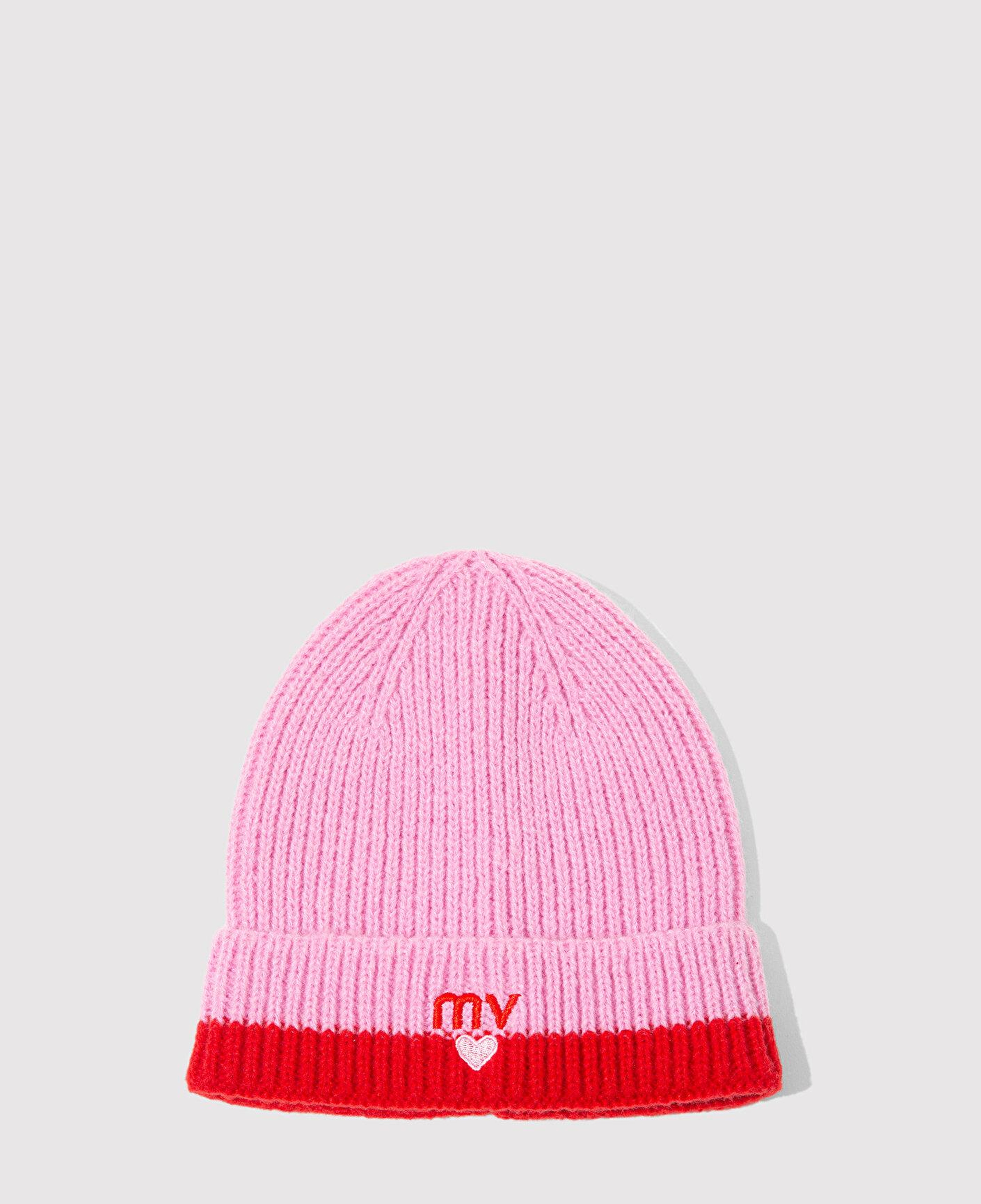 Mavi MV Kalp İşlemeli Pembe Bere 1913835-32445