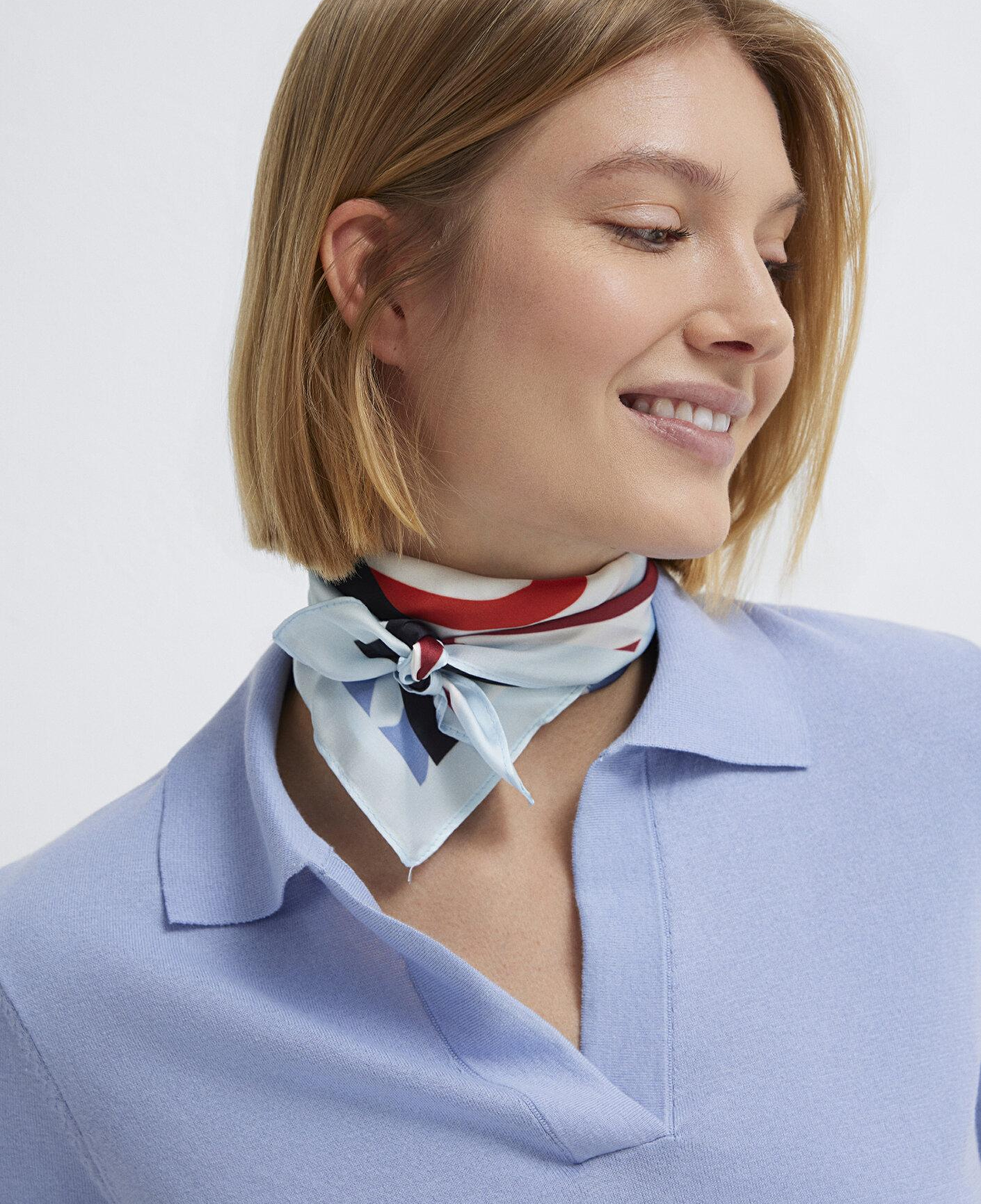 Mavi Baskılı Bandana 1913769-22189