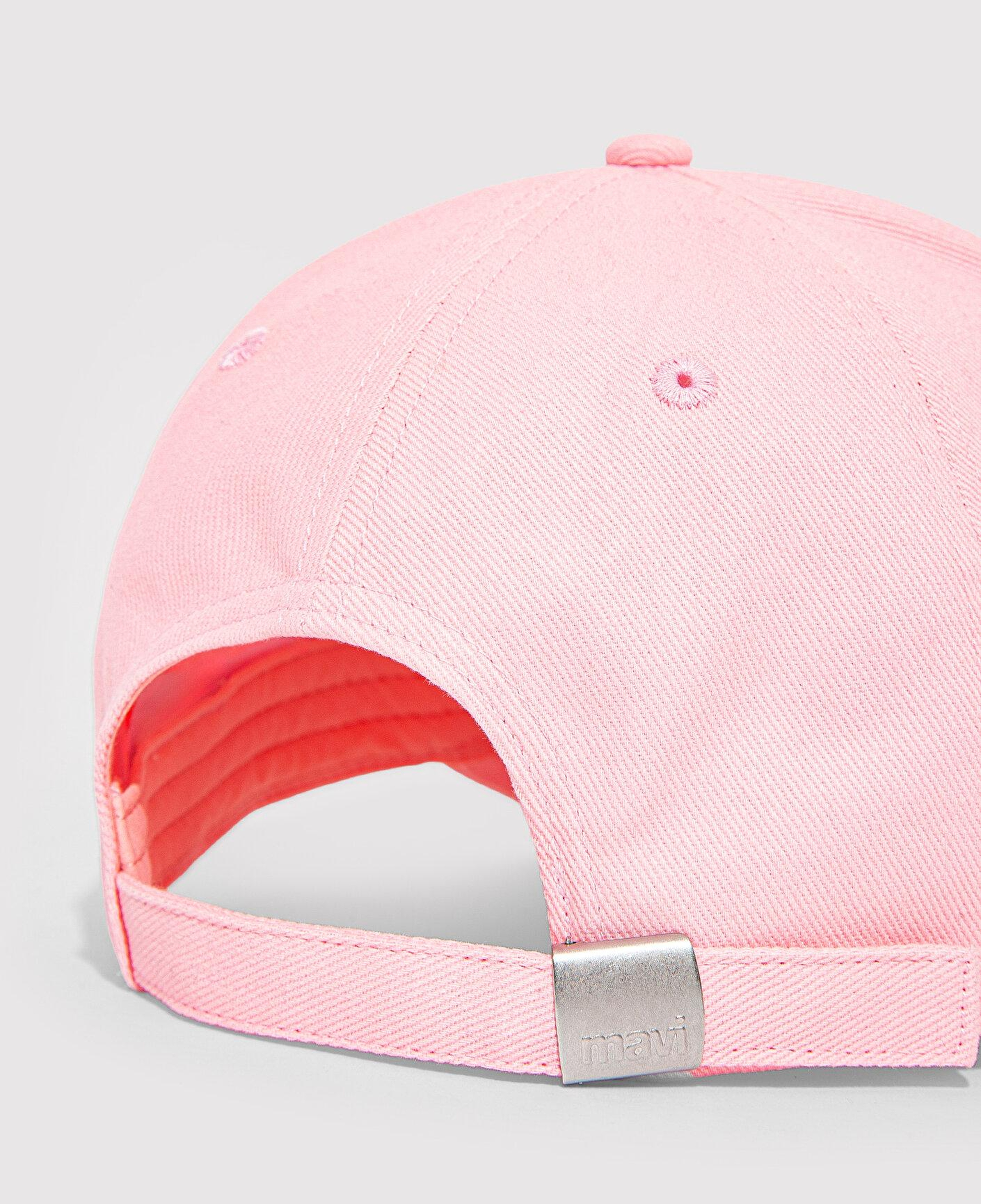 Mavi M Logo Nakışlı Pembe Şapka 1912255-17865