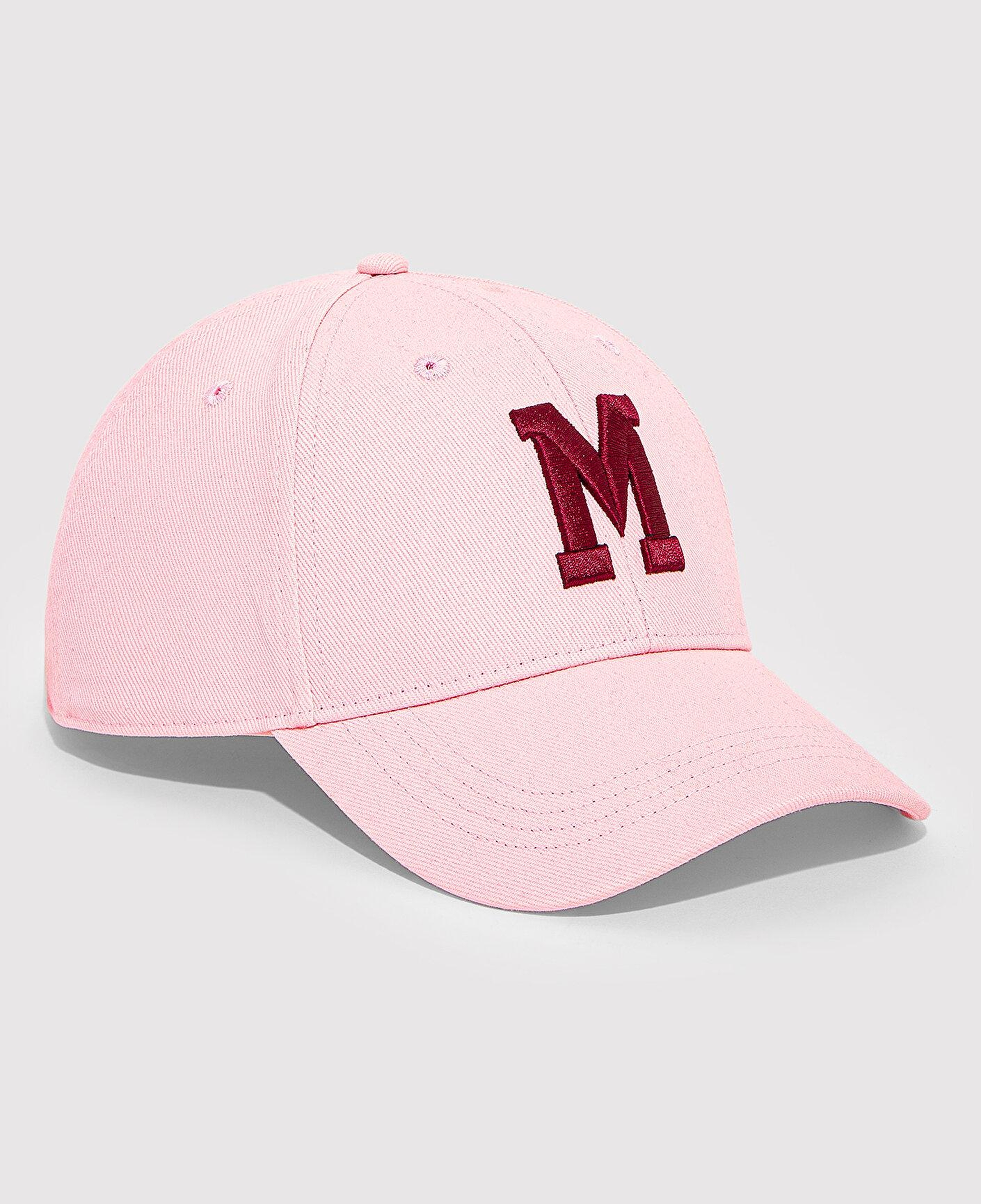 Mavi M Logo Nakışlı Pembe Şapka 1912255-17865