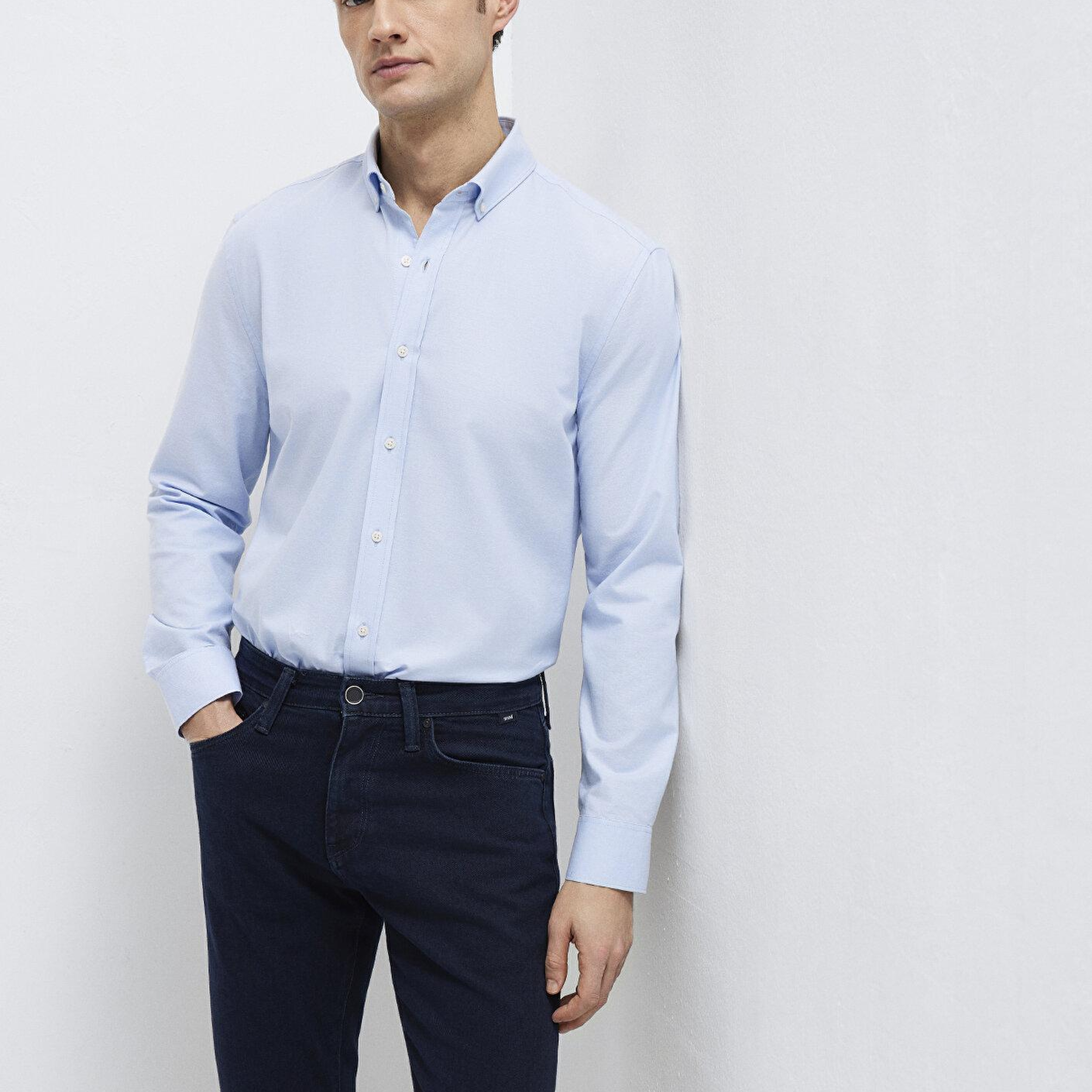 Mavi Mavi Gömlek Regular Fit / Normal Kesim 0211670-90160