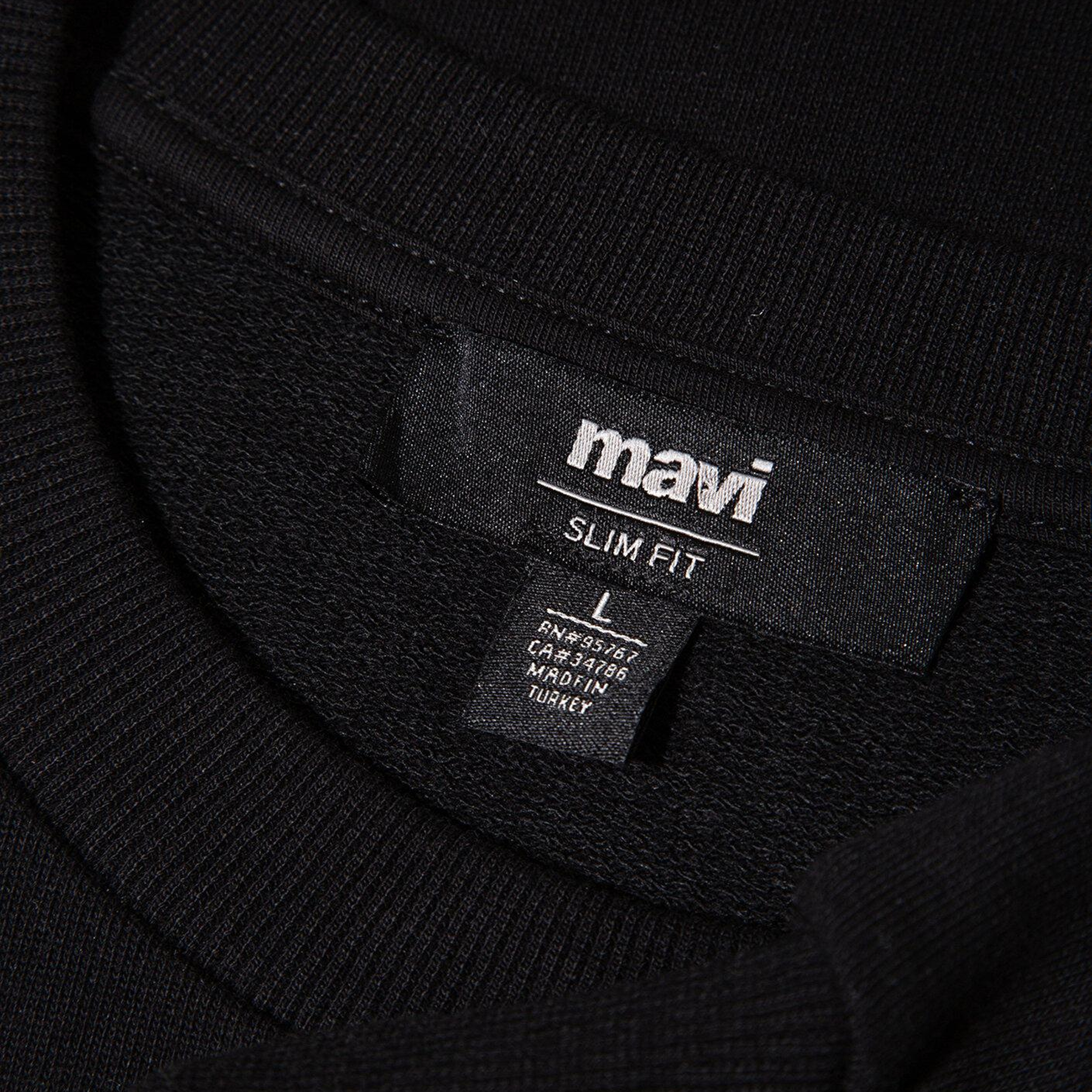 Mavi Bisiklet Yaka Siyah Sweatshirt 0S10457-900