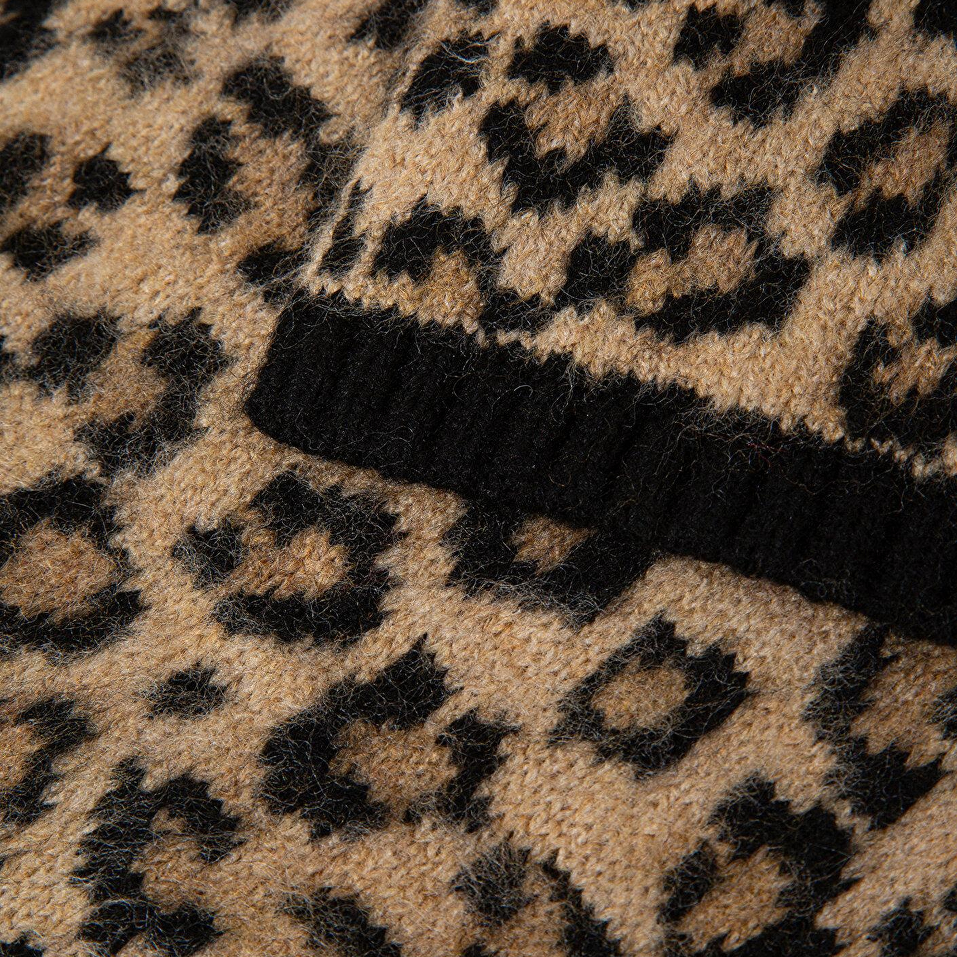 Mavi Leopar Desenli Atkı 1913602-26823