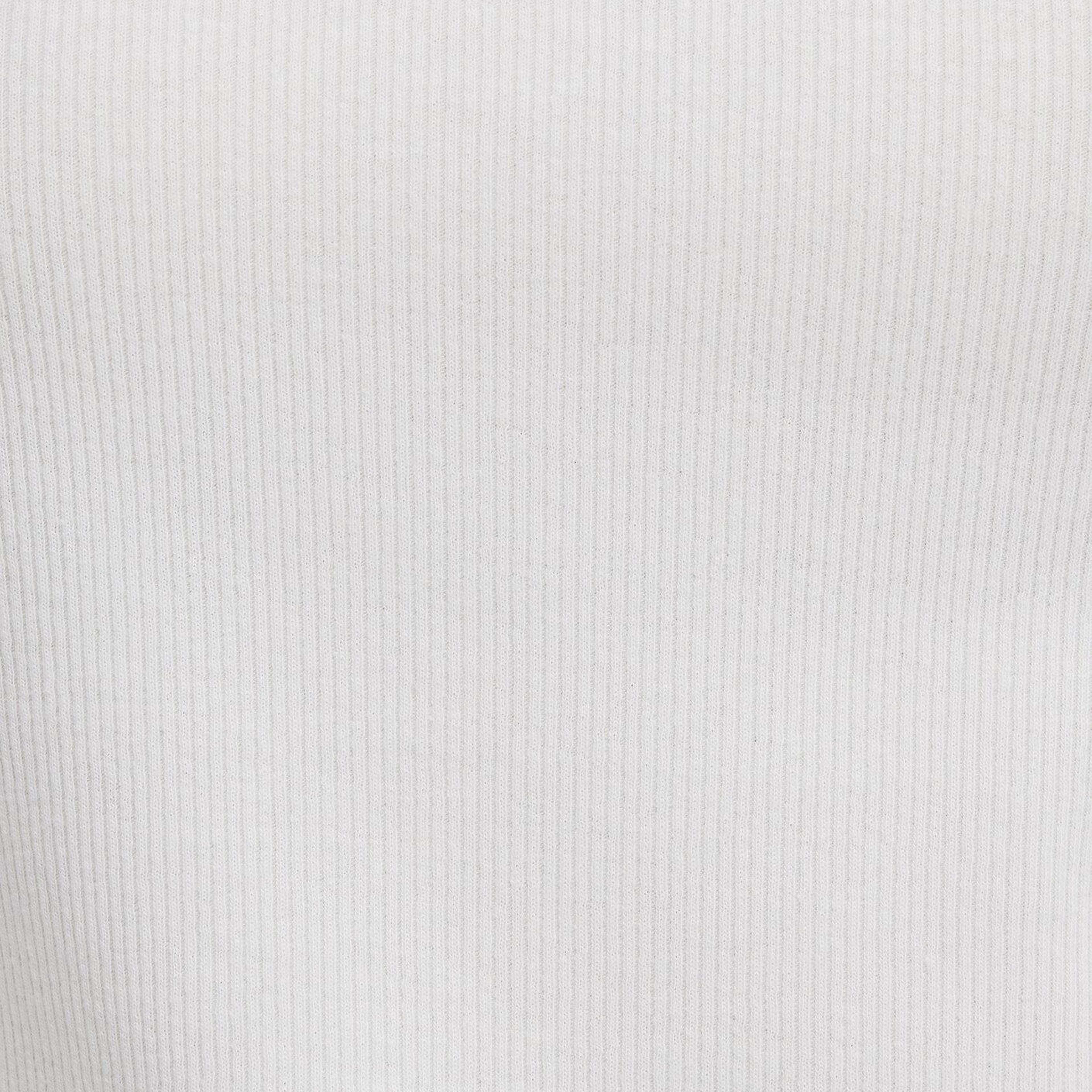 Mavi Uzun Kollu Ekru Basic Tişört Slim Fit / Dar Kesim 1613622-80194