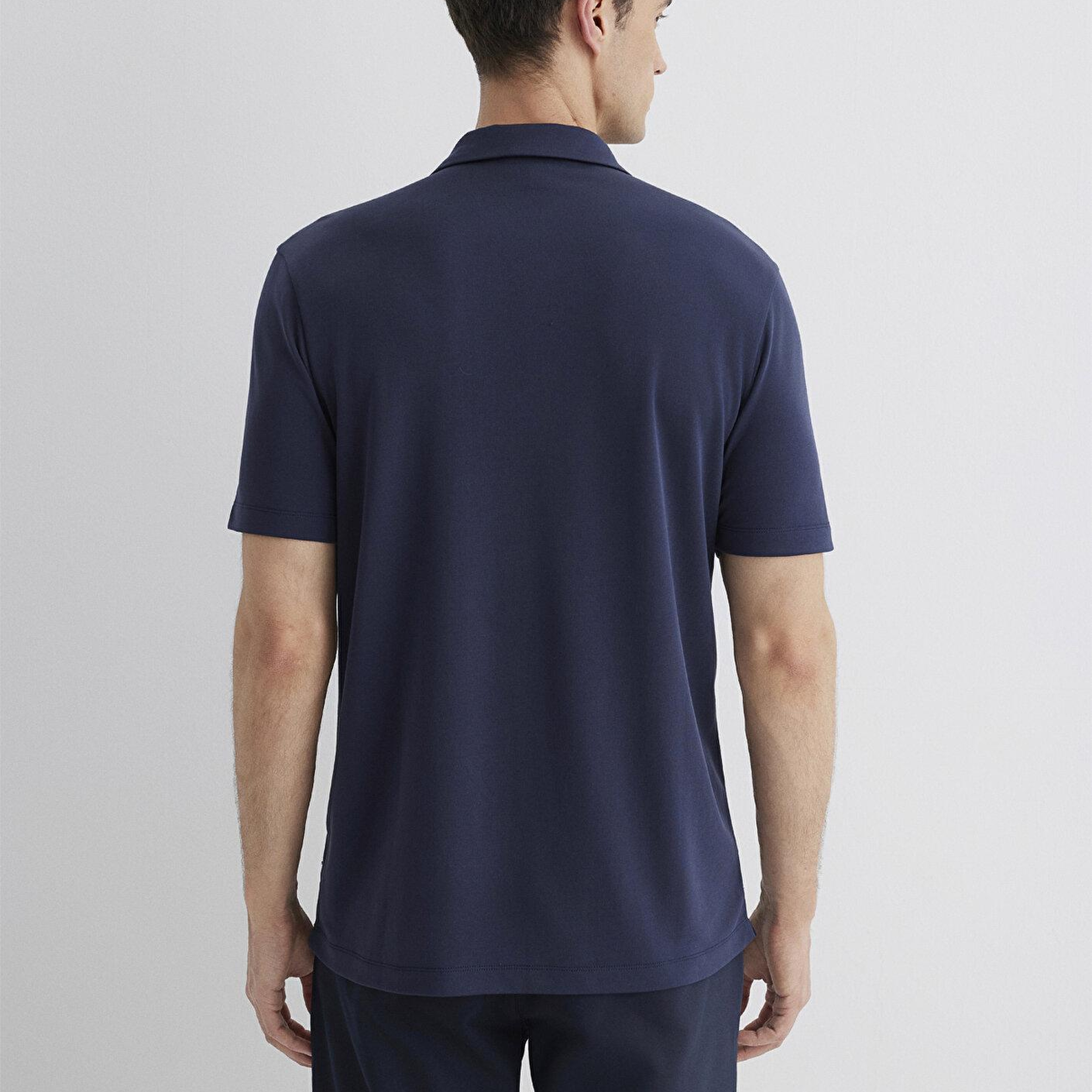 Mavi Soft-Premium Lacivert (TENCEL™) Modal Karışımlı Polo Tişört Regular Fit / Normal Kesim 0613008-83699