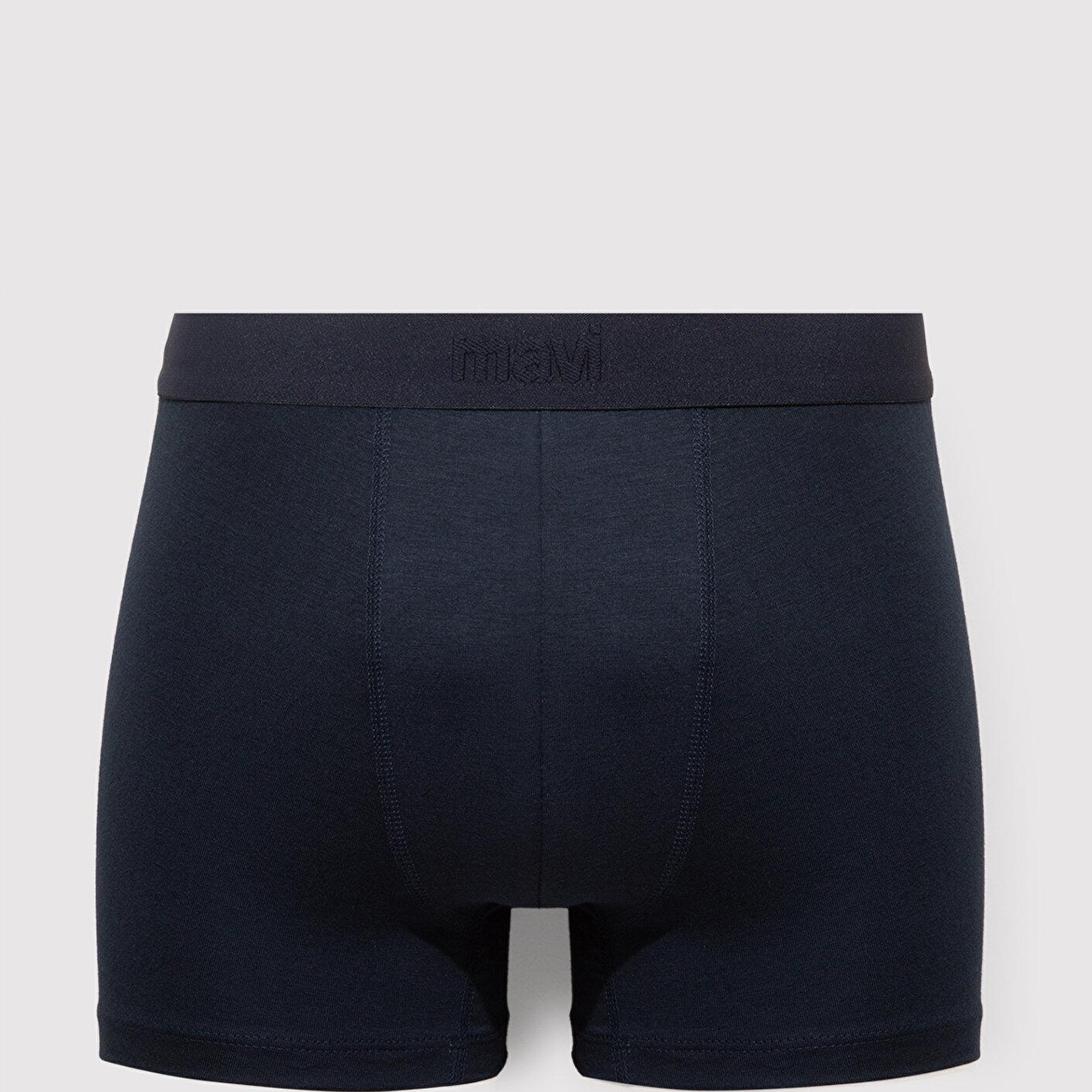 Mavi 3lü Lacivert Basic Boxer 0912088-25723