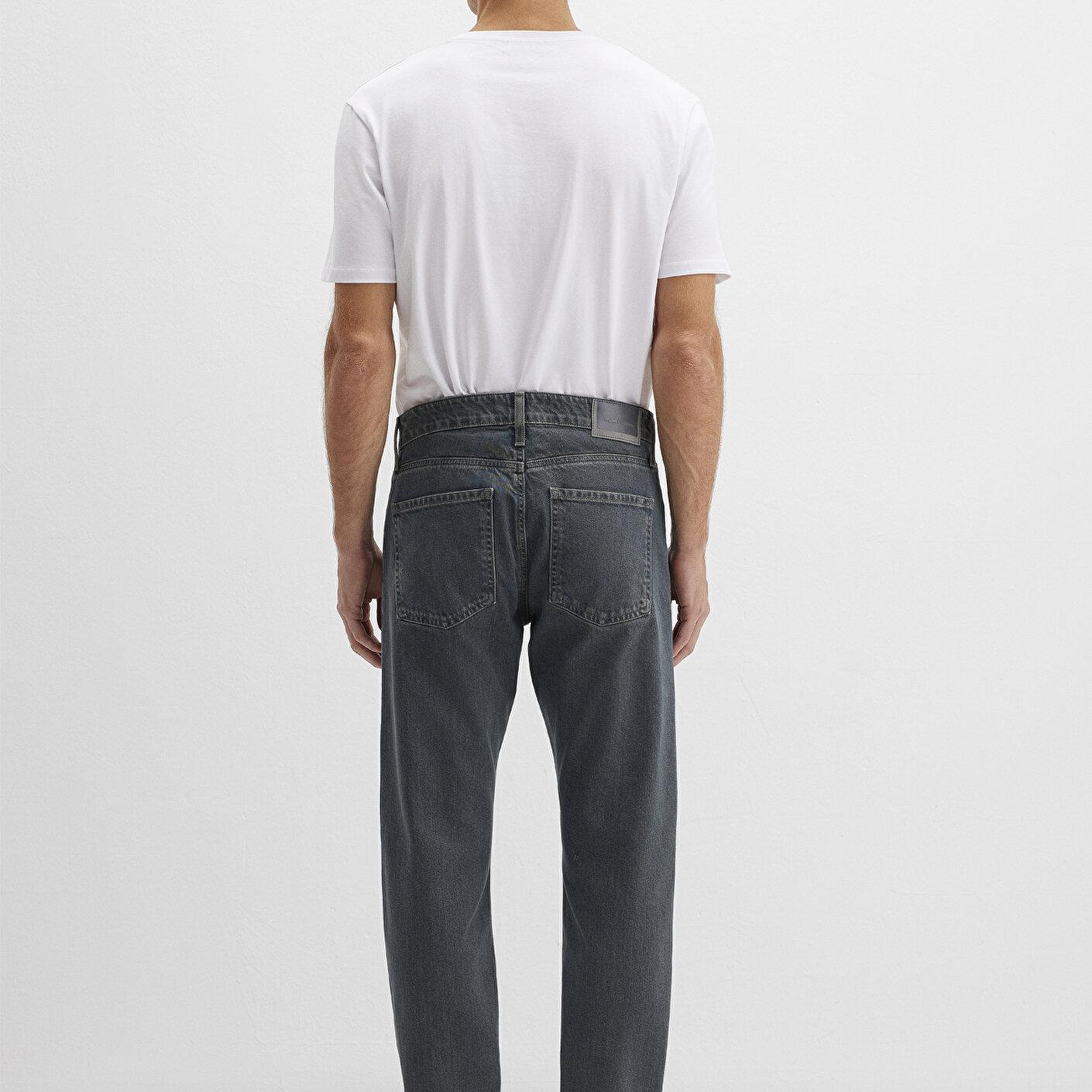 Mavi London Classic Denim Koyu Mavi Puslu Jean Pantolon 0010172-90643