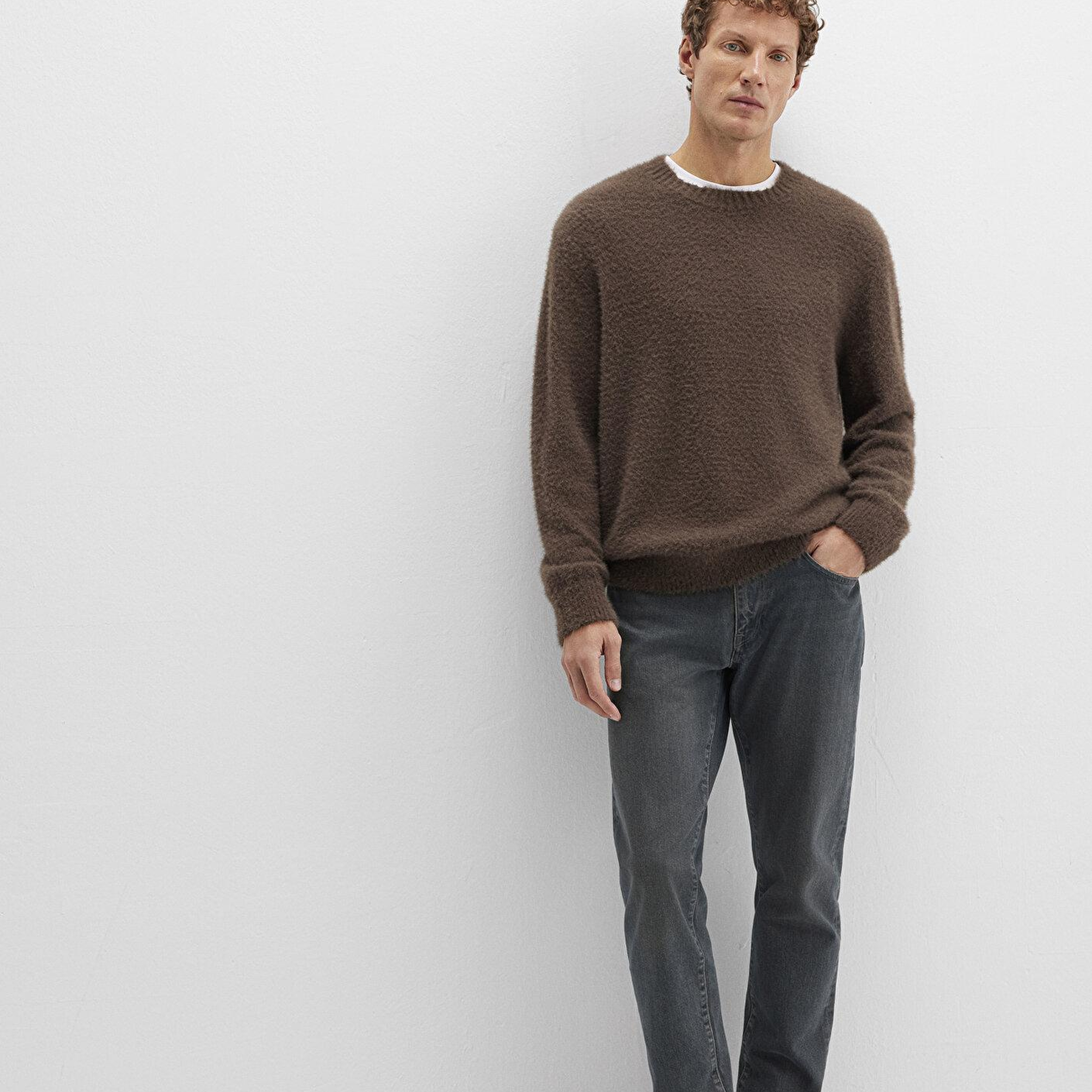 Mavi London Classic Denim Koyu Mavi Puslu Jean Pantolon 0010172-90643