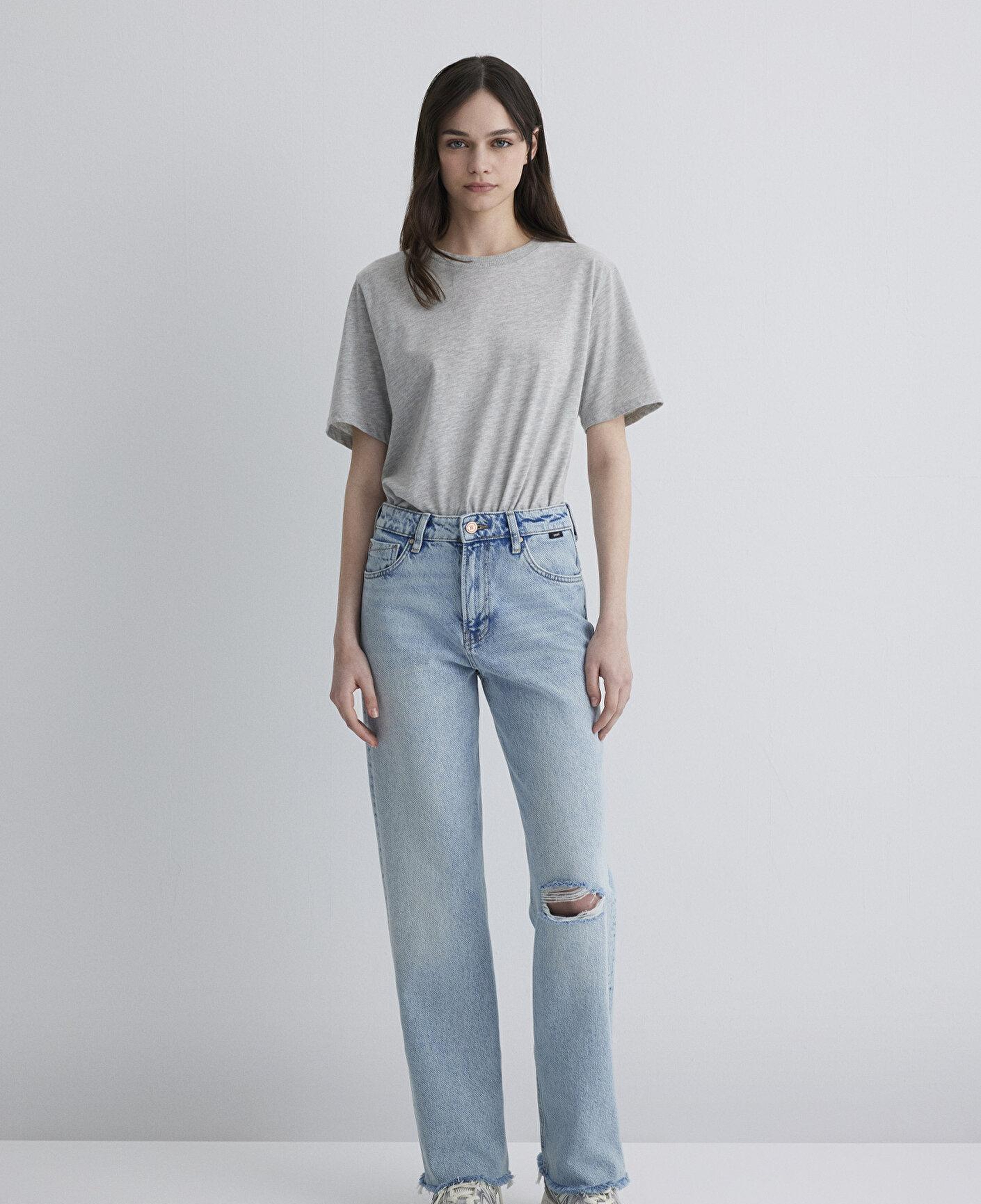 Mavi Barcelona Kolej Vintage Açık Mavi Jean Pantolon 101047-89198