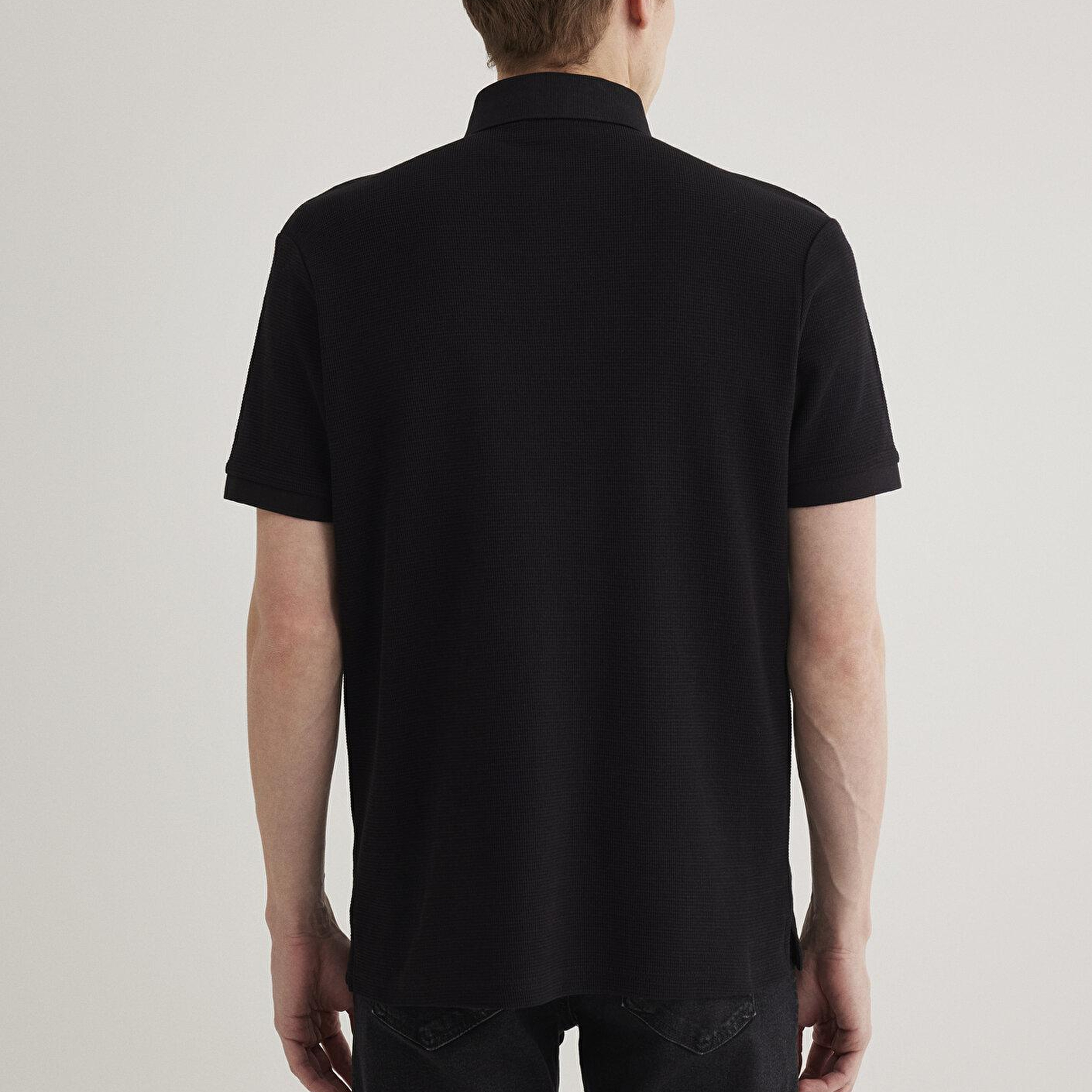 Mavi Siyah Polo Tişört Slim Fit / Dar Kesim 0612521-900