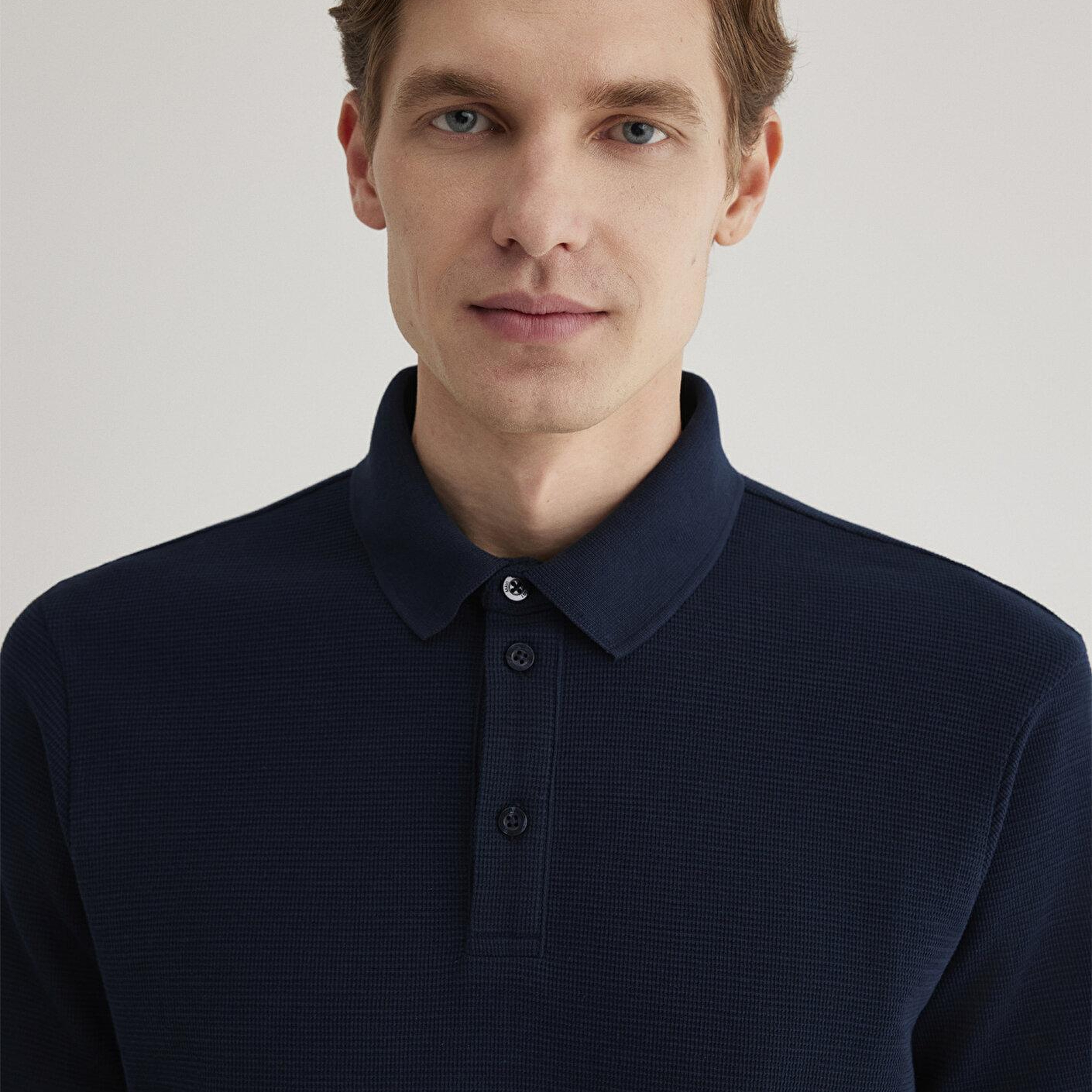 Mavi Lacivert Polo Tişört Slim Fit / Dar Kesim 0612521-70490