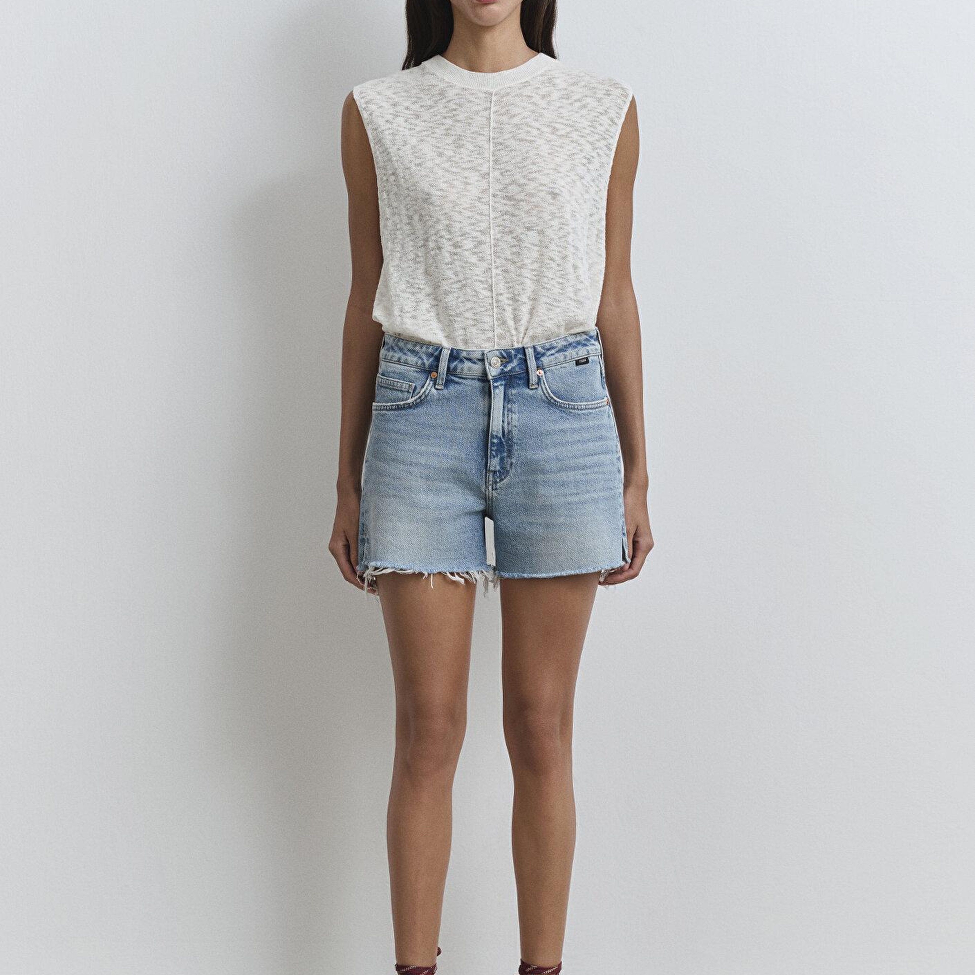 Mavi Heidi 90lar Vintage Açık Mavi Jean Şort 1410057-89743