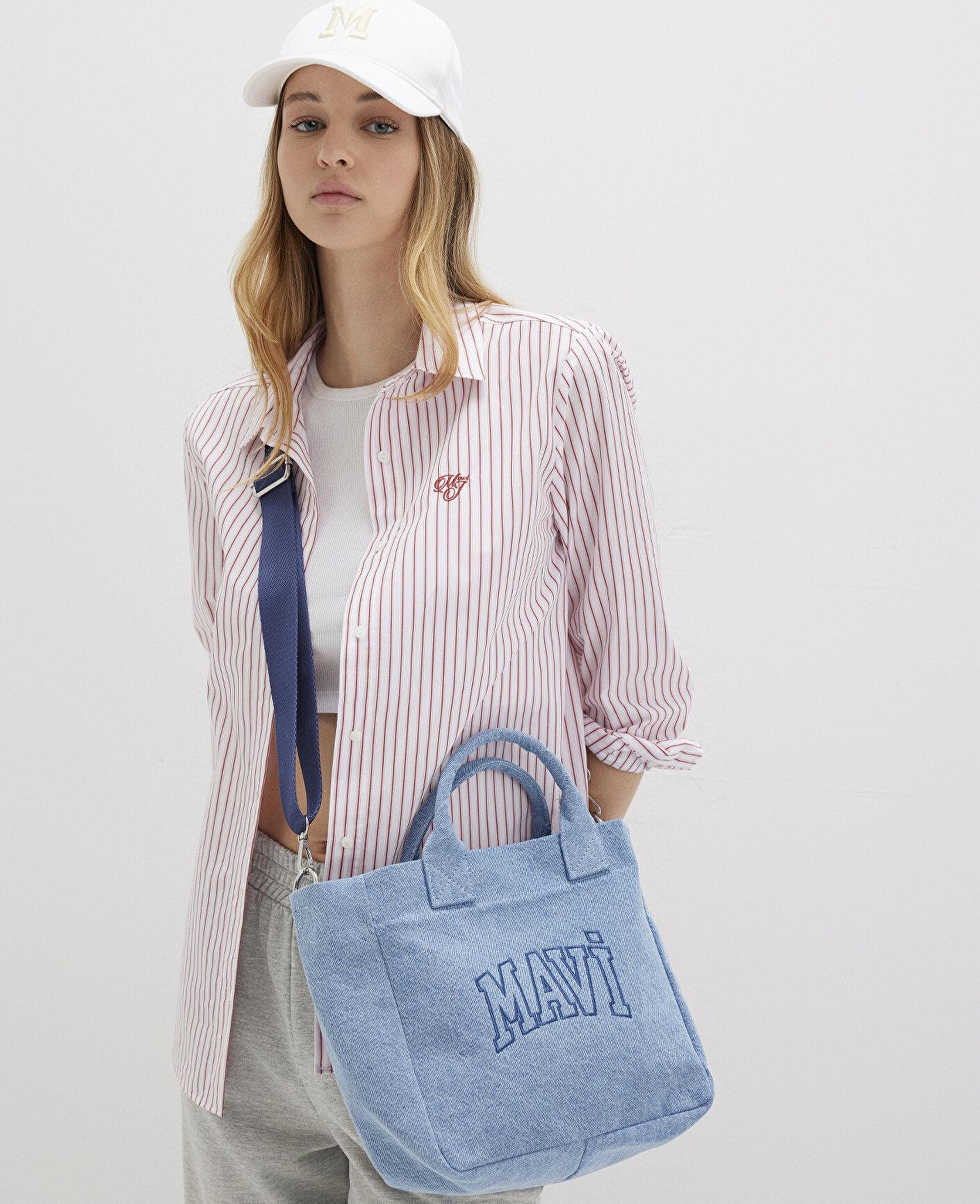 Mavi Mavi Logo Denim Tote Çanta 1913377-82770