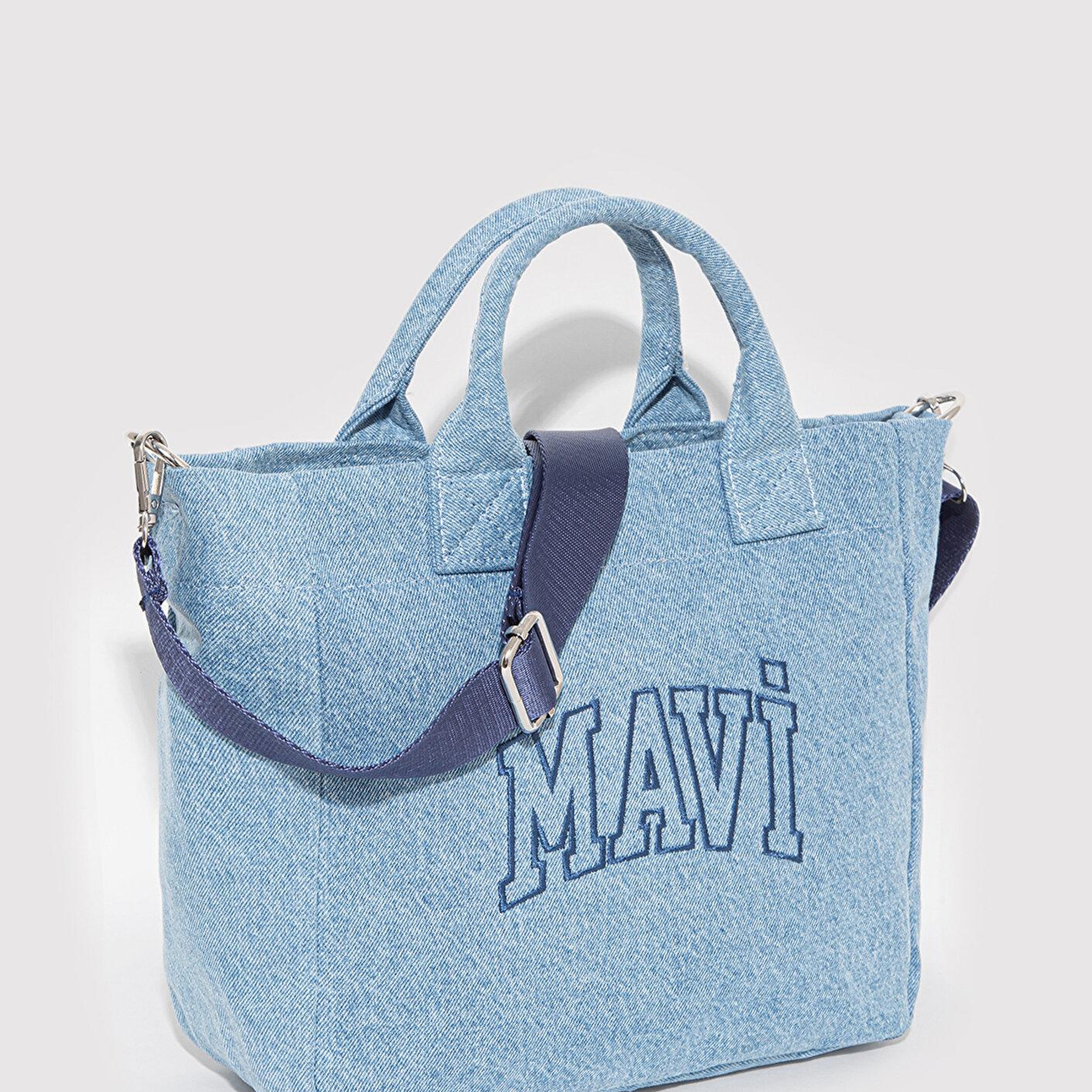 Mavi Mavi Logo Denim Tote Çanta 1913377-82770