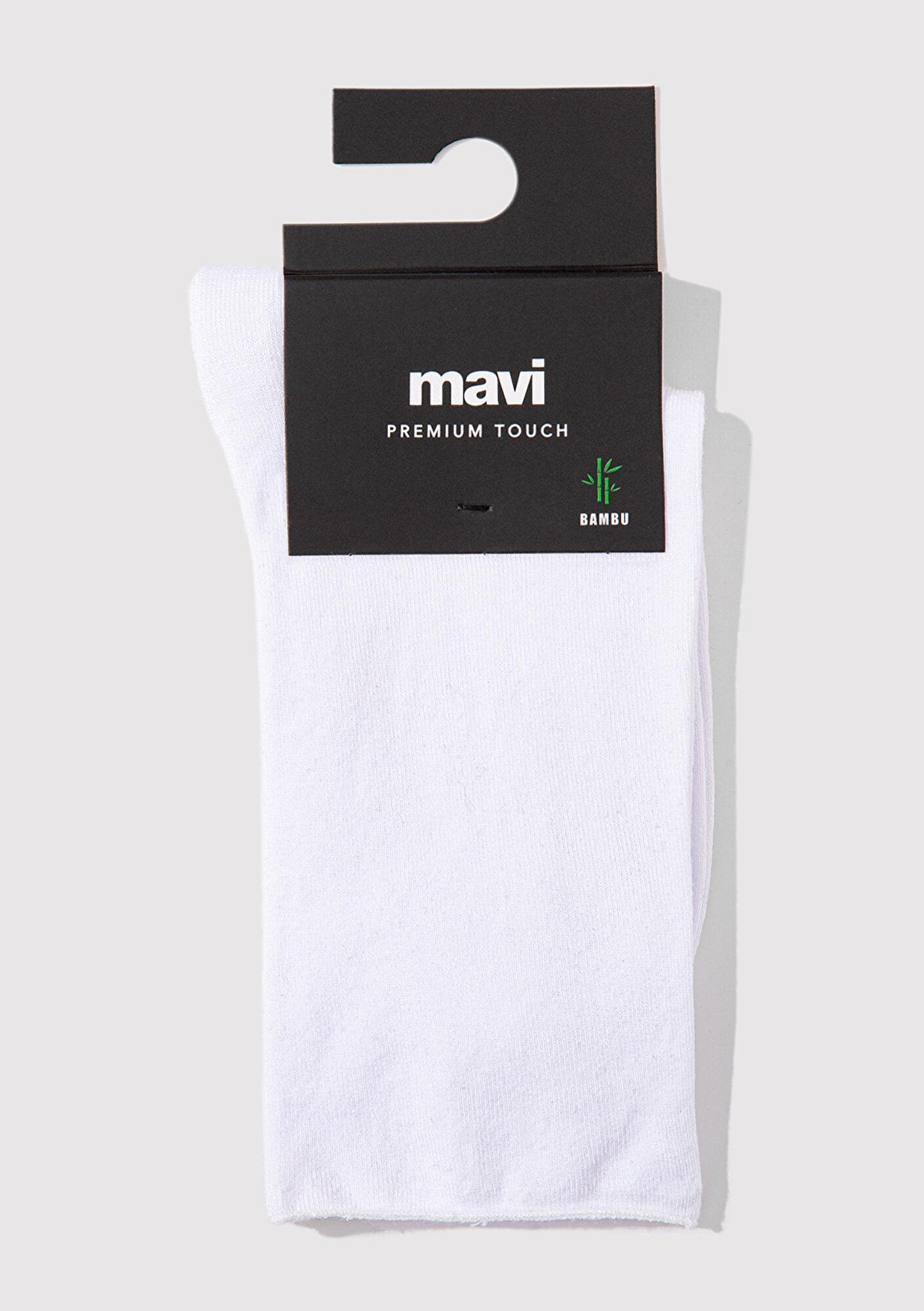 Mavi Beyaz Soket Çorap 1913254-620