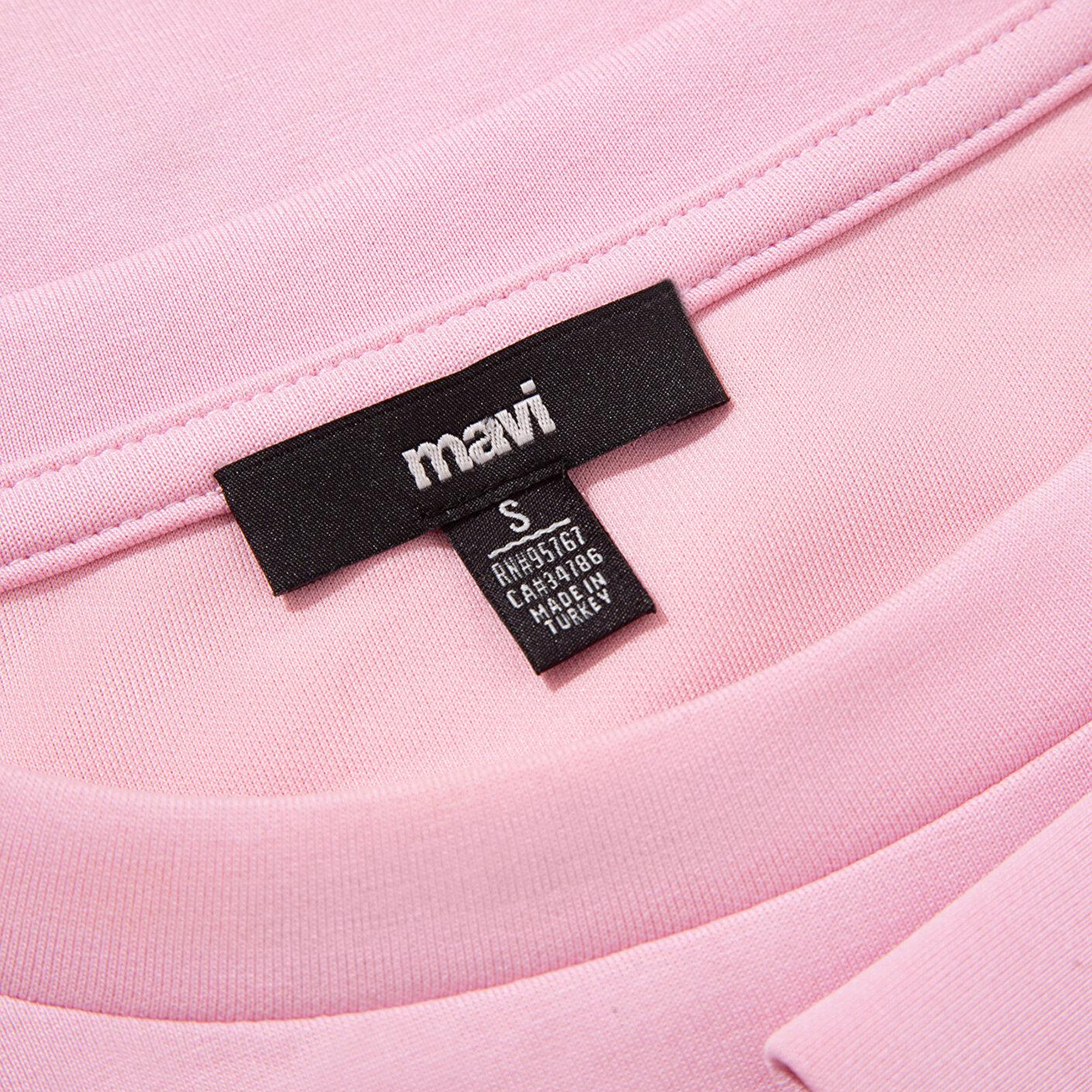 Mavi Soft-Premium Pembe (TENCEL™) Modal Karışımlı Sweatshirt 168837-71117