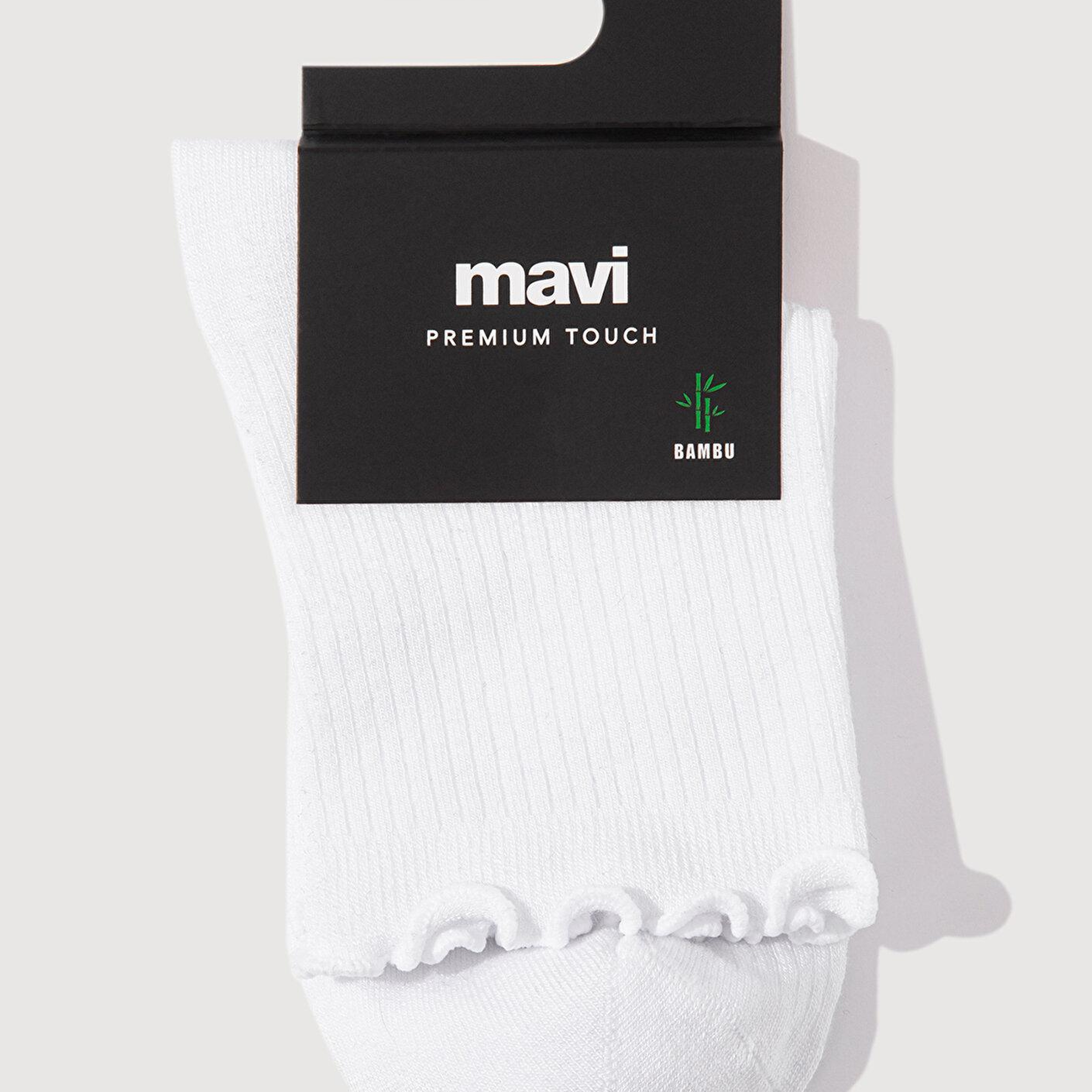 Mavi Beyaz Soket Çorap 1913245-70053
