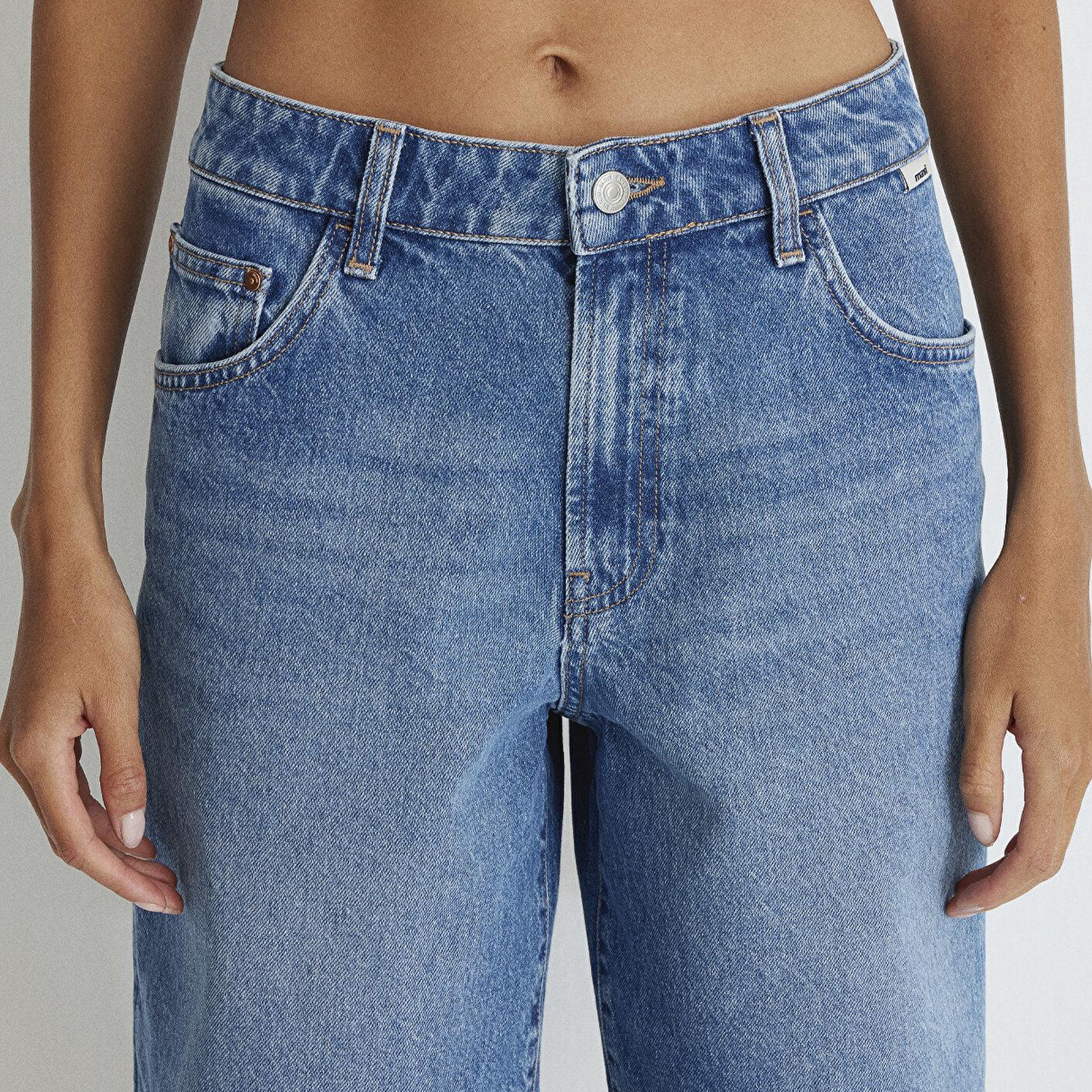 Mavi Melinda Real Blue Indigo Mavisi Jean Şort 1410144-87086