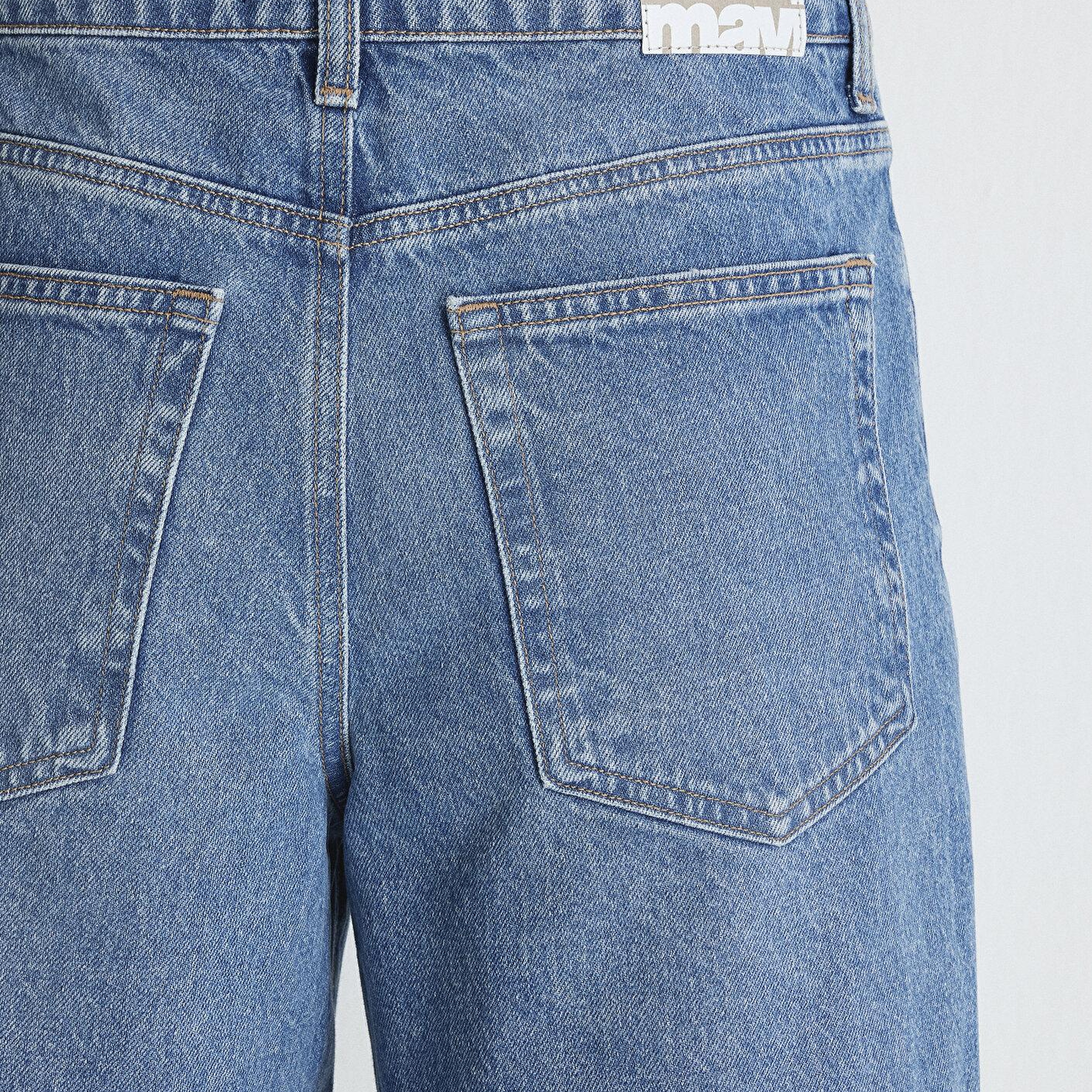 Mavi Melinda Real Blue Indigo Mavisi Jean Şort 1410144-87086