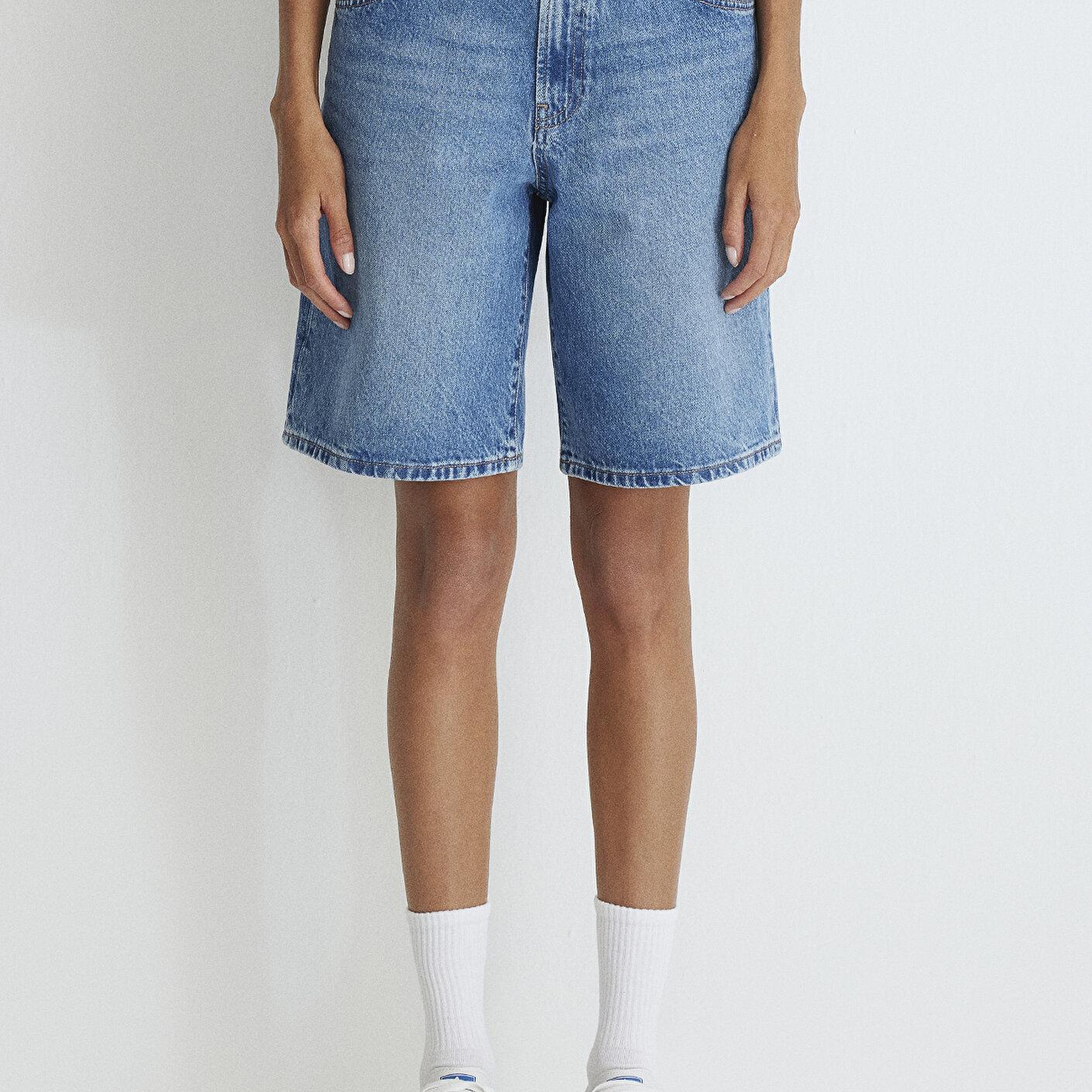 Mavi Melinda Real Blue Indigo Mavisi Jean Şort 1410144-87086