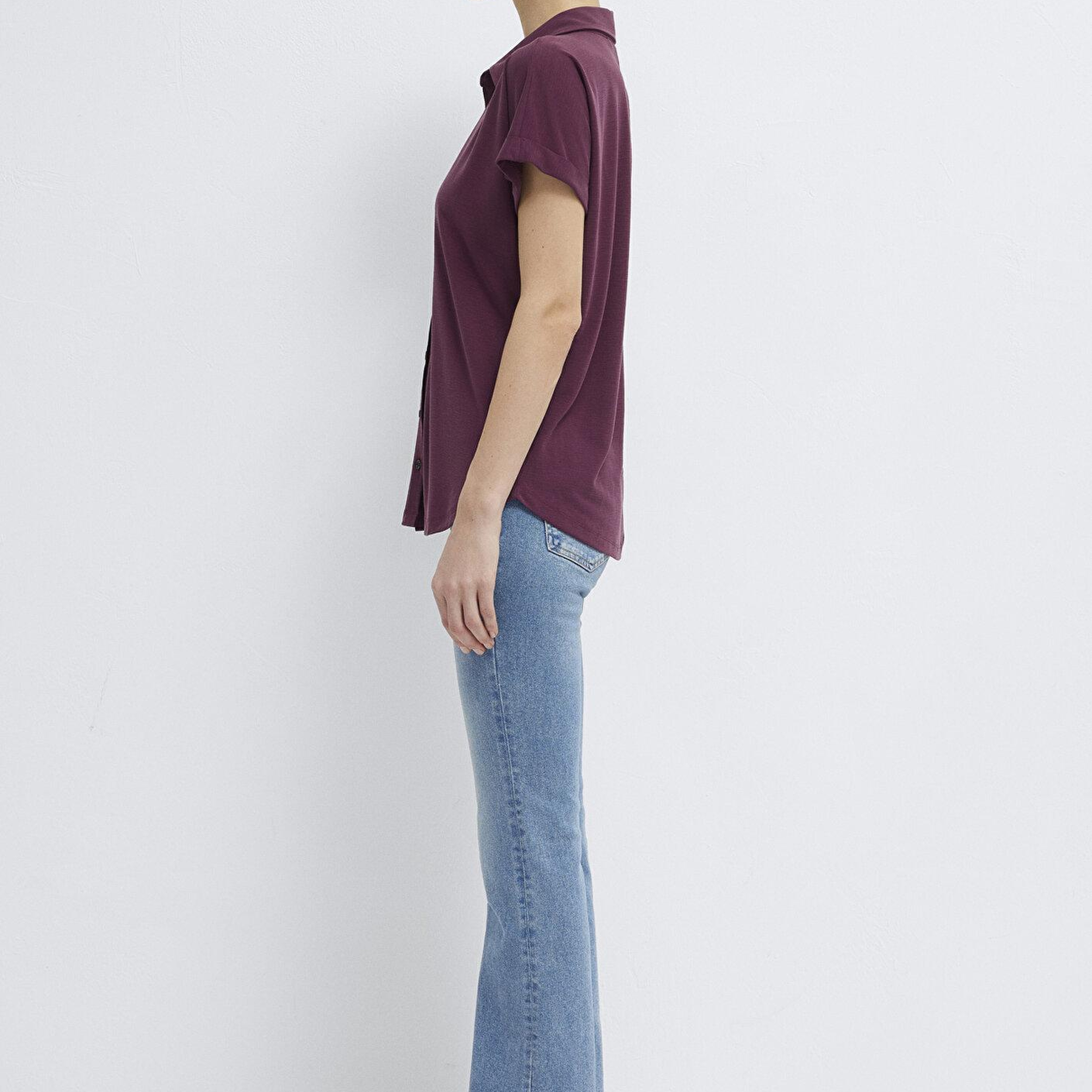 Mavi Soft-Premium Mor (TENCEL™) Modal Karışımlı Gömlek Regular Fit / Normal Kesim 168081-70664