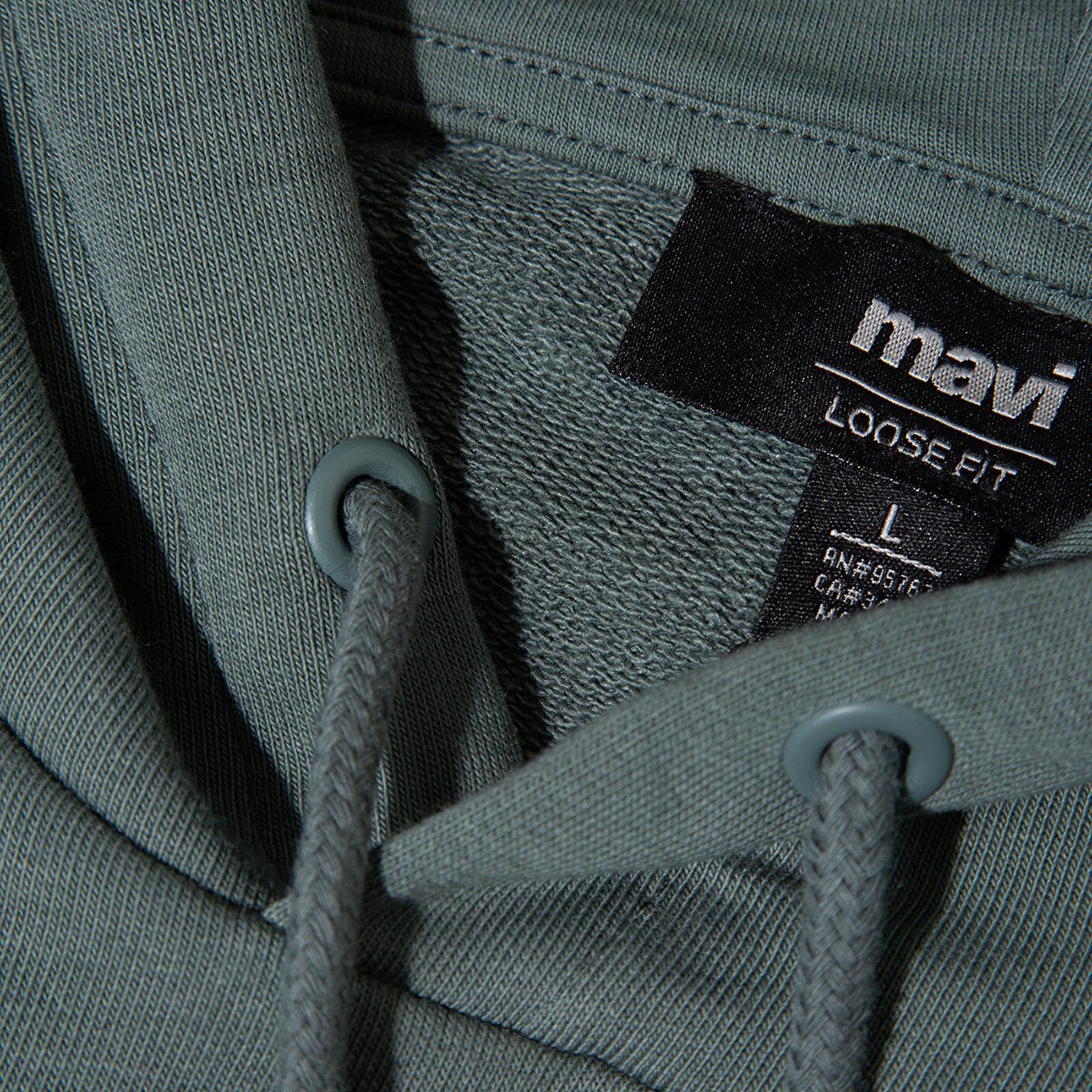 Mavi Mavi Logo Baskılı Yeşil Sweatshirt 0S10196-71577