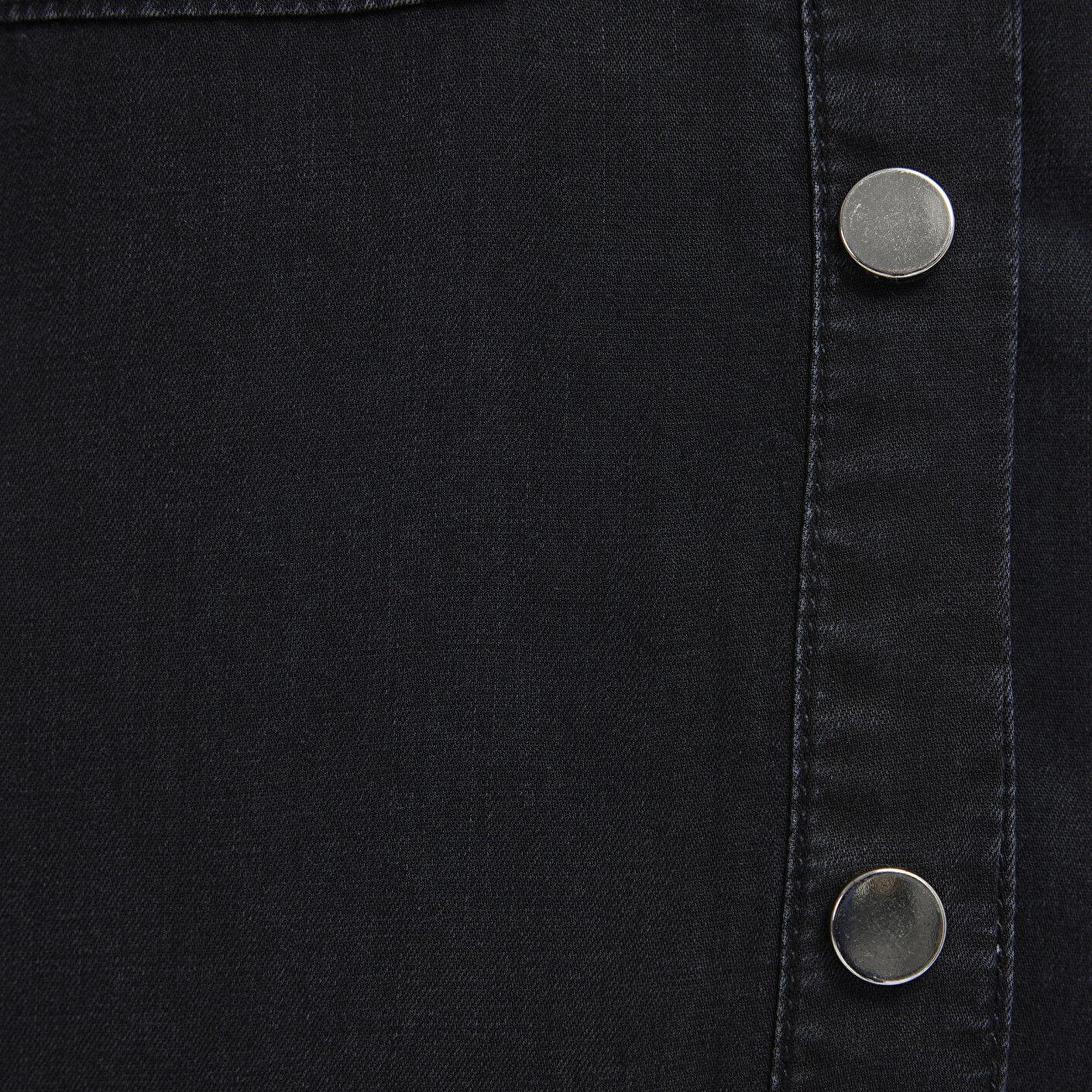 Mavi Betty Gold Klasik Antrasit Jean Gömlek Fitted / Vücuda Oturan Kesim 1210818-87811