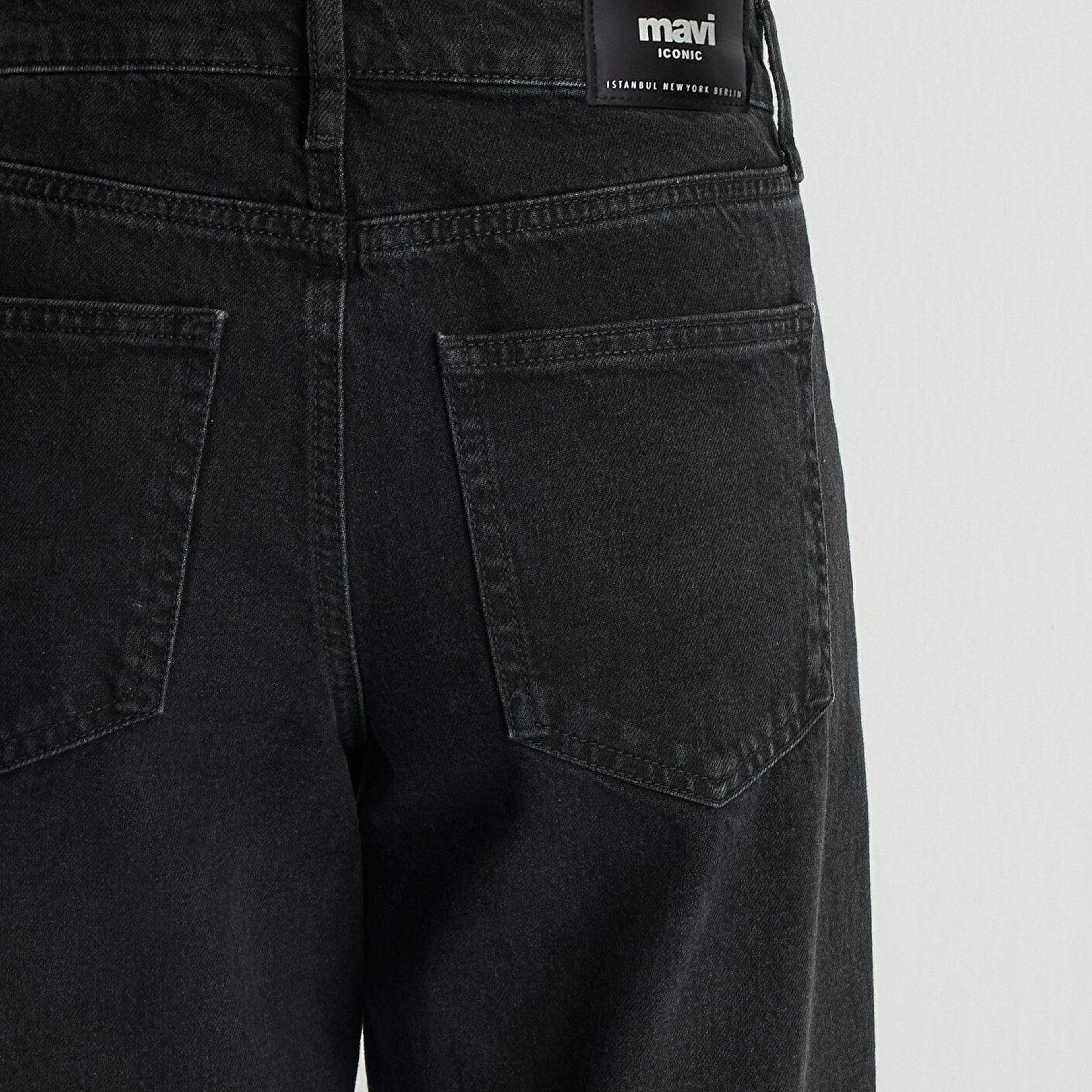 Mavi Leila Real Blue Gri Smoke Jean Pantolon 1010600-88244
