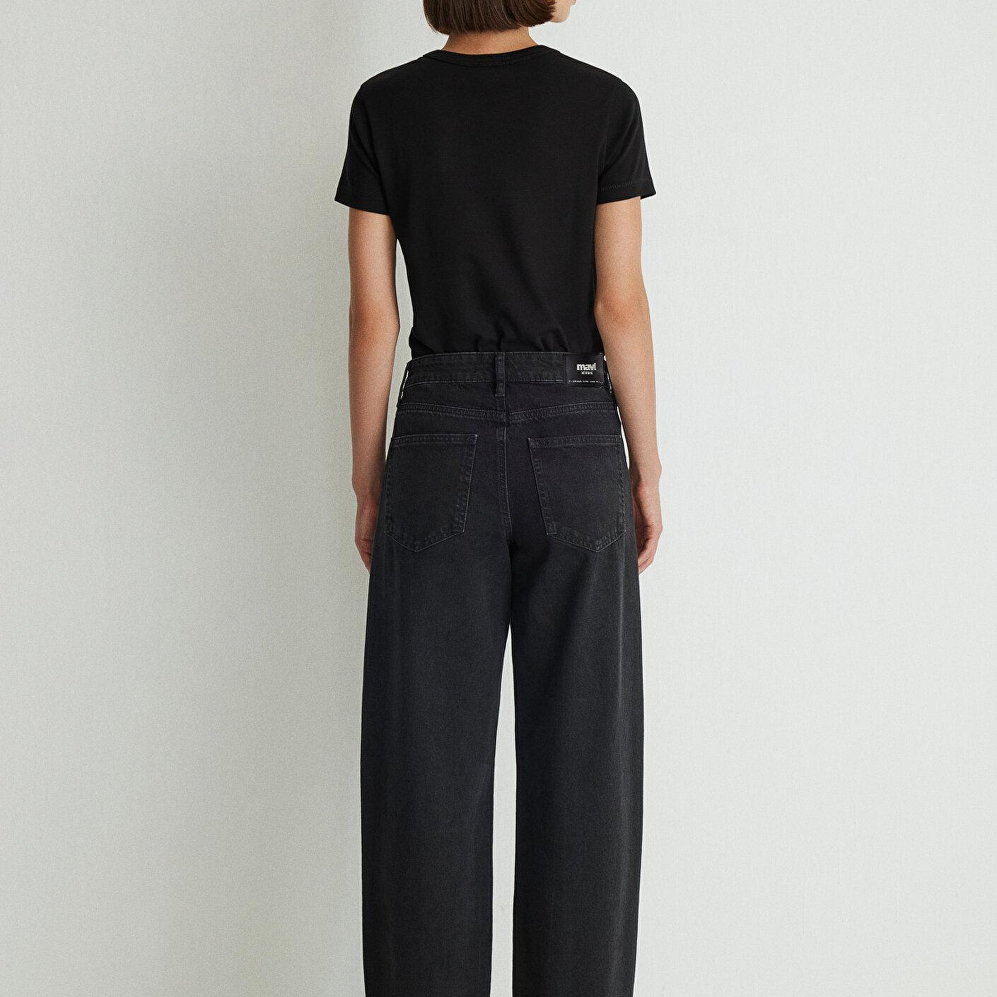 Mavi Leila Real Blue Gri Smoke Jean Pantolon 1010600-88244