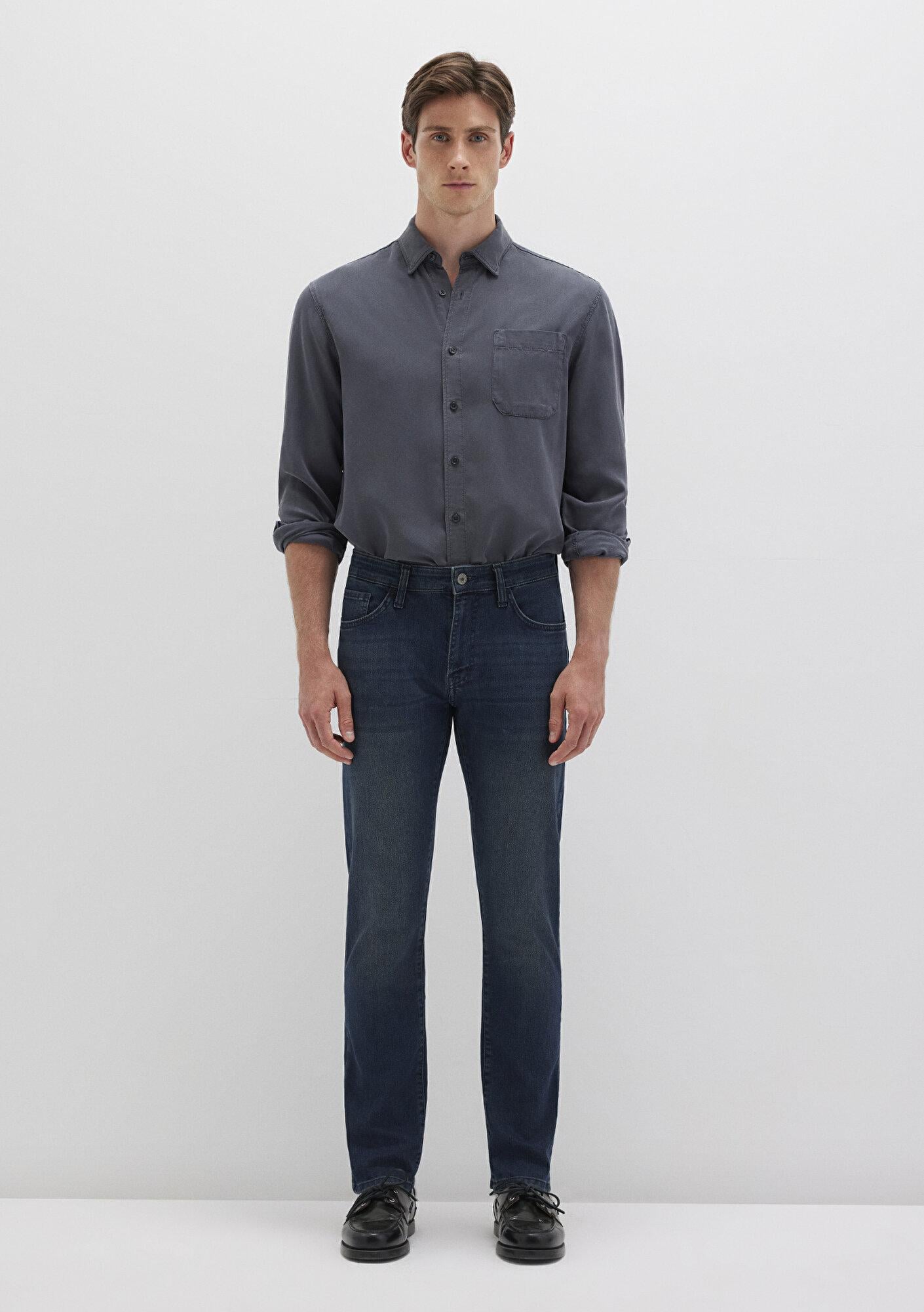 Mavi Jake Koyu Mavi Comfort Jean Pantolon 8842229786