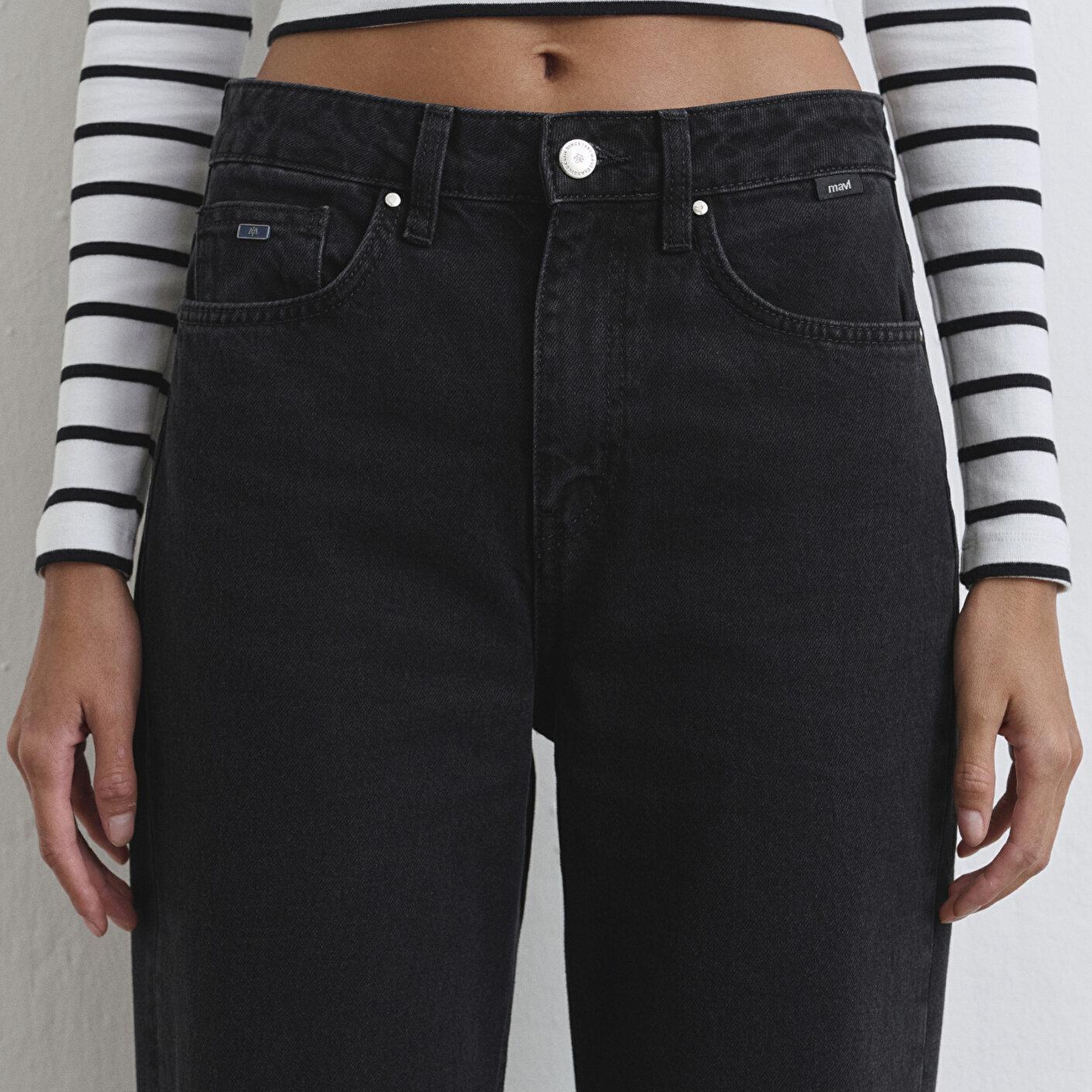 Mavi Victoria Classic Denim Antrasit Smoke Jean Pantolon 101072-82298
