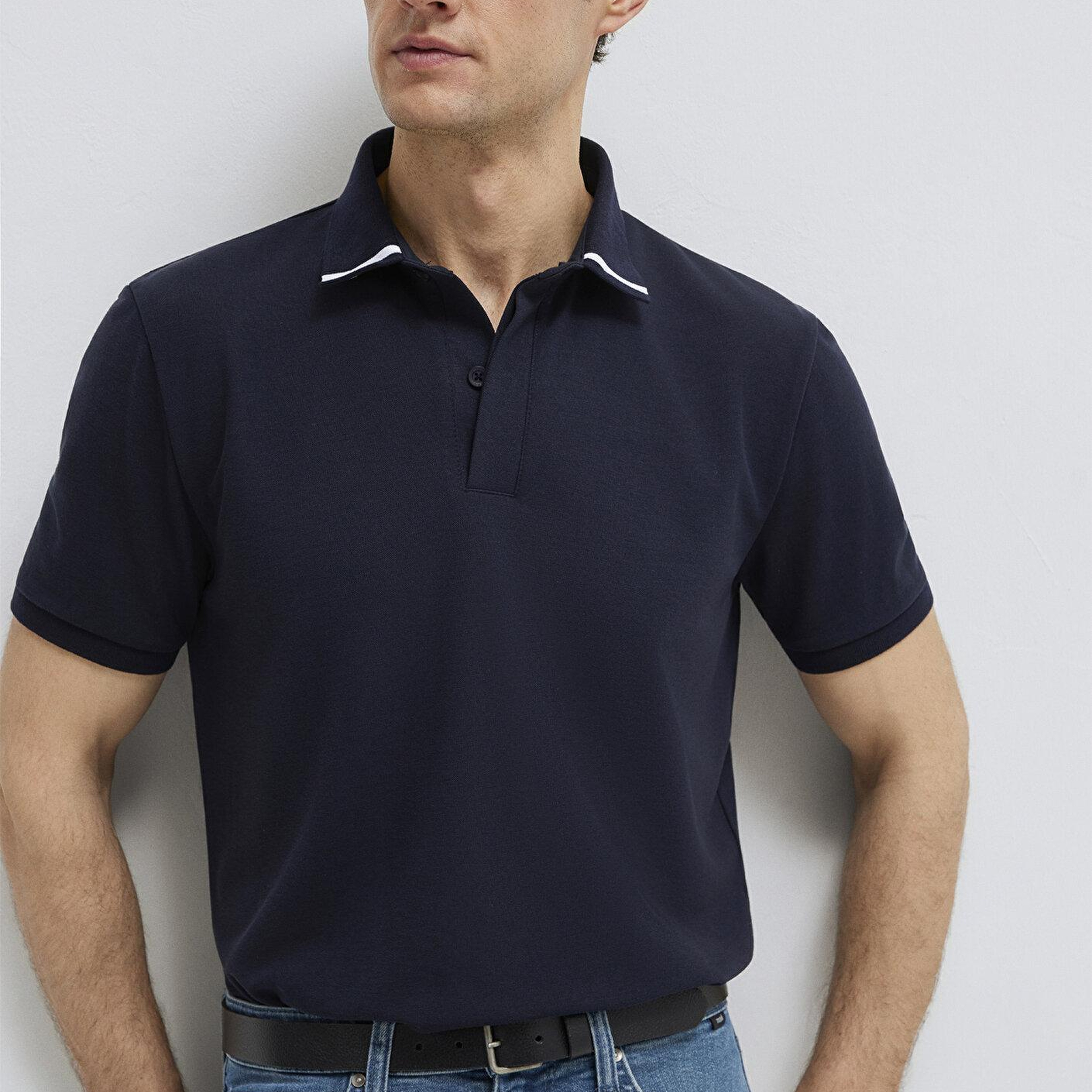 Mavi Soft-Premium Lacivert Polo Tişört Regular Fit / Normal Kesim 0613358-70490